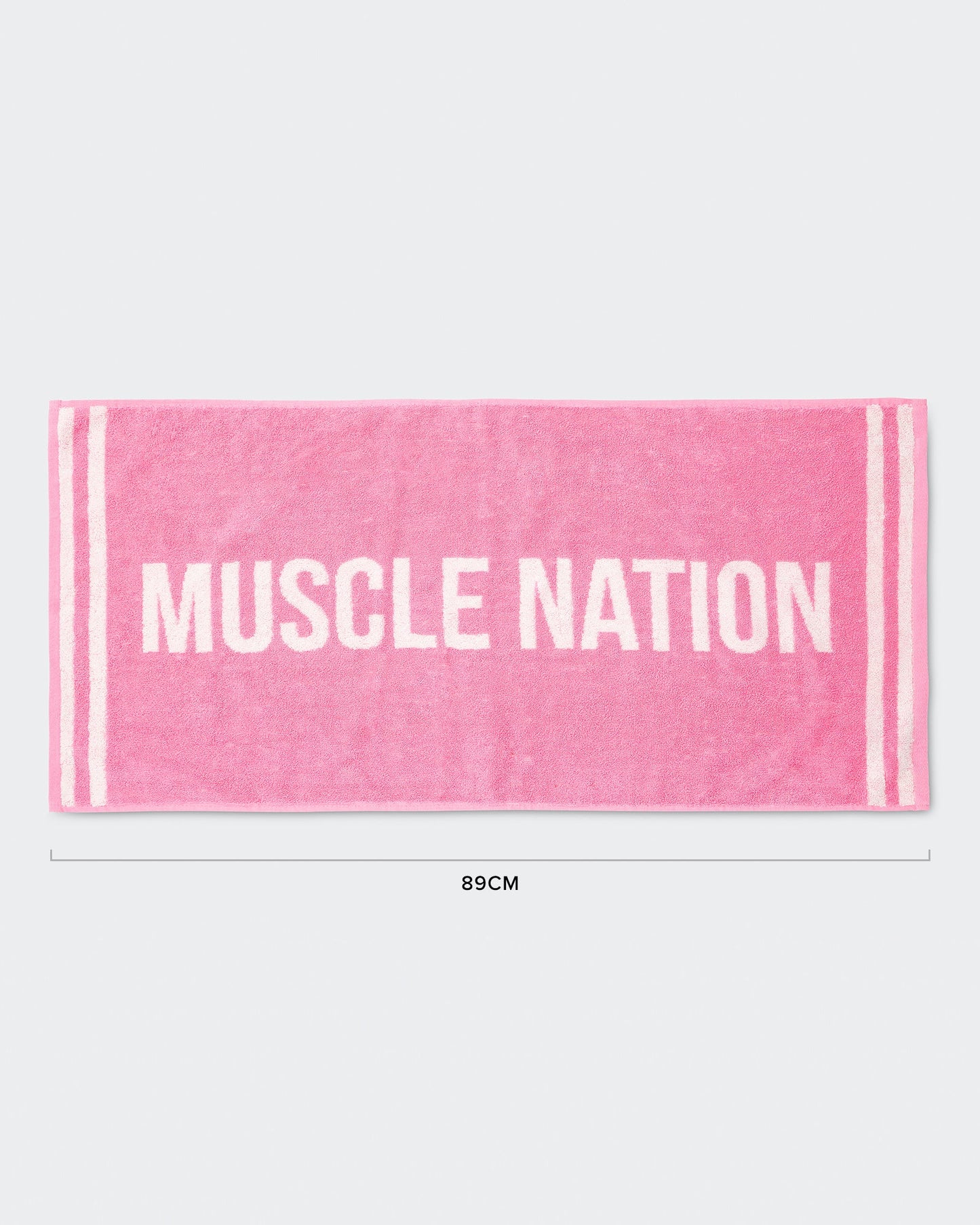 Sweat Towel - Hollywood Pink/ White-Accessories-Hollywood Pink/ White-ACC1124143HWPKWHT-ONE-MNAPPRL32742-1-Muscle Nation