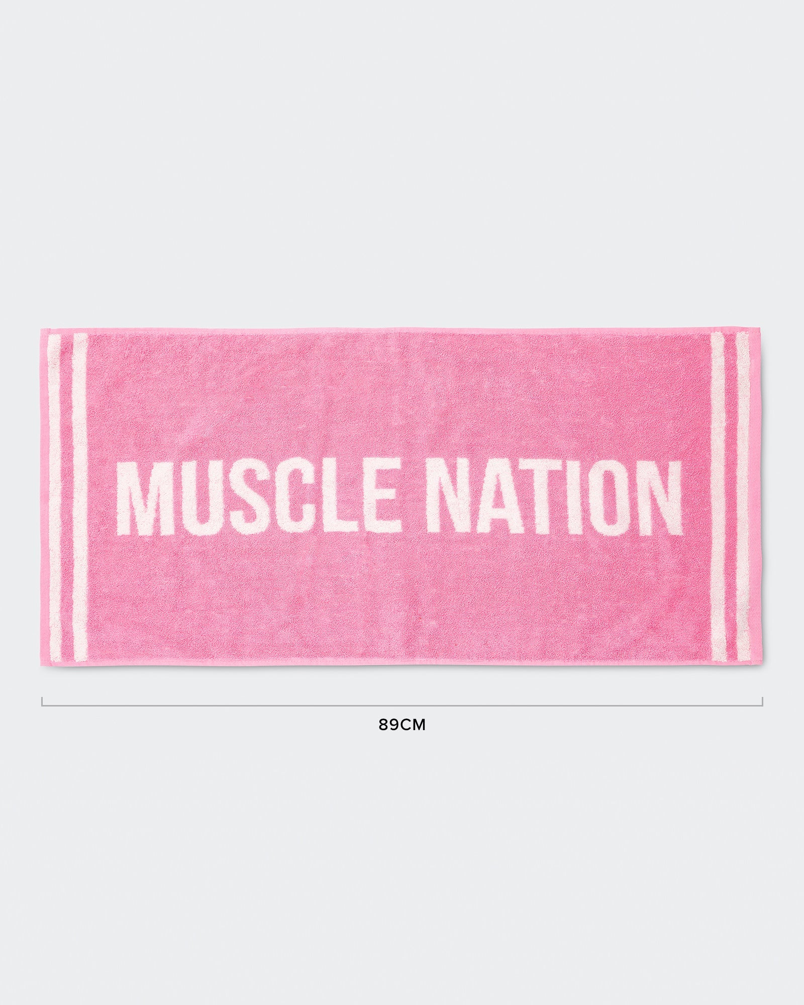 Sweat Towel - Hollywood Pink/ White-Accessories-Hollywood Pink/ White-ACC1124143HWPKWHT-ONE-MNAPPRL32742-1-Muscle Nation