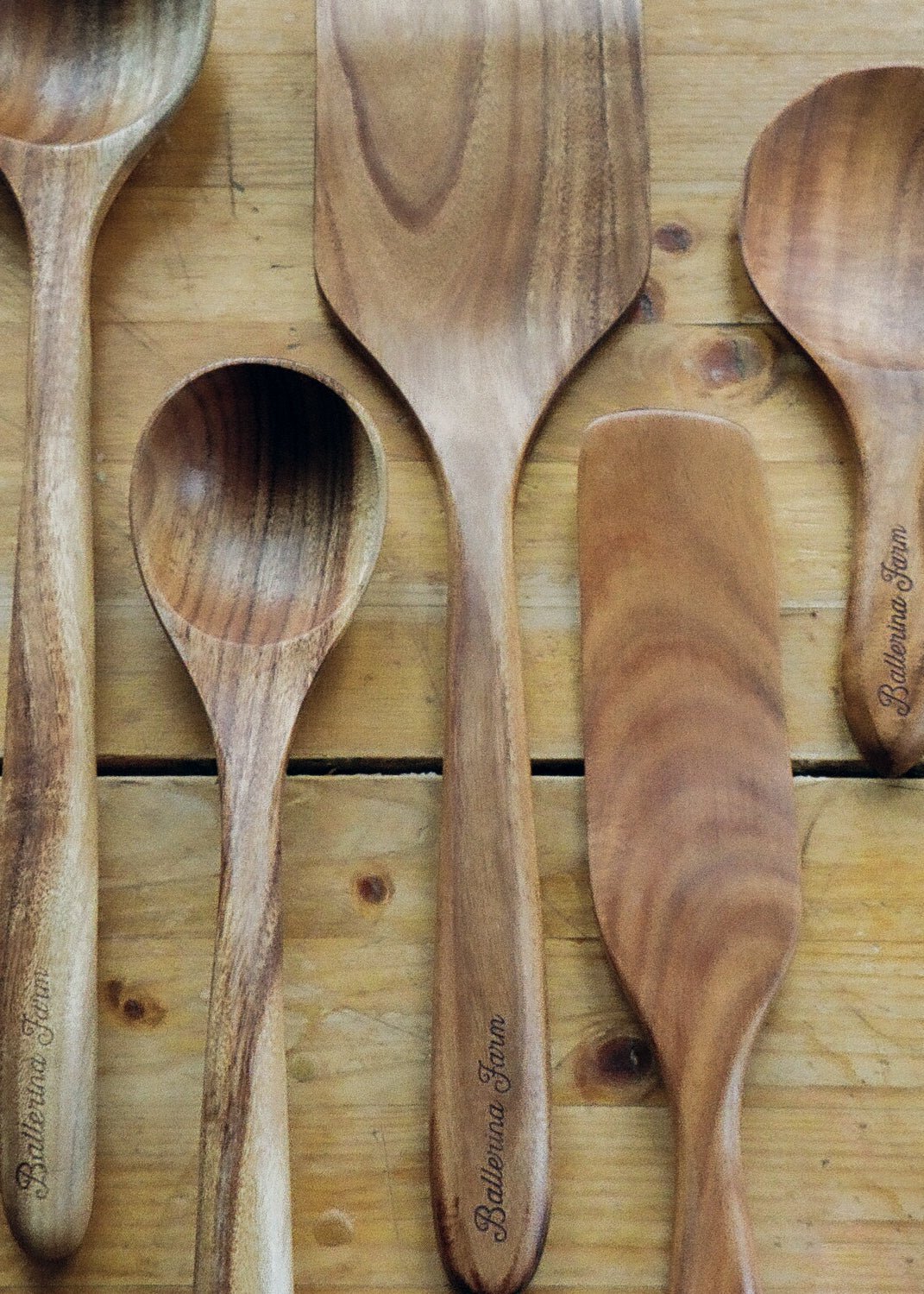 Wood Utensil Set - Ballerina Farm