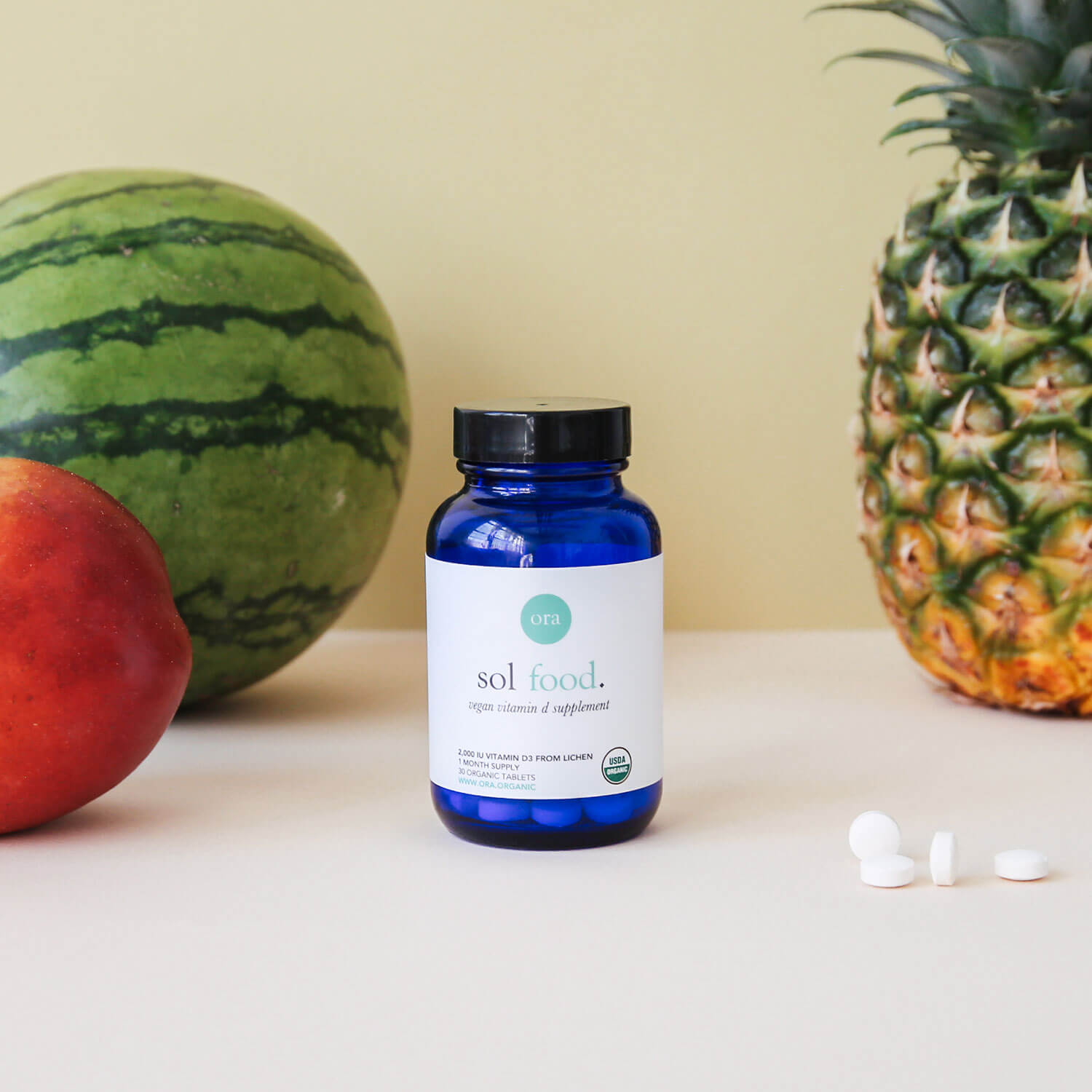 Organic Vitamin D3 from Lichen