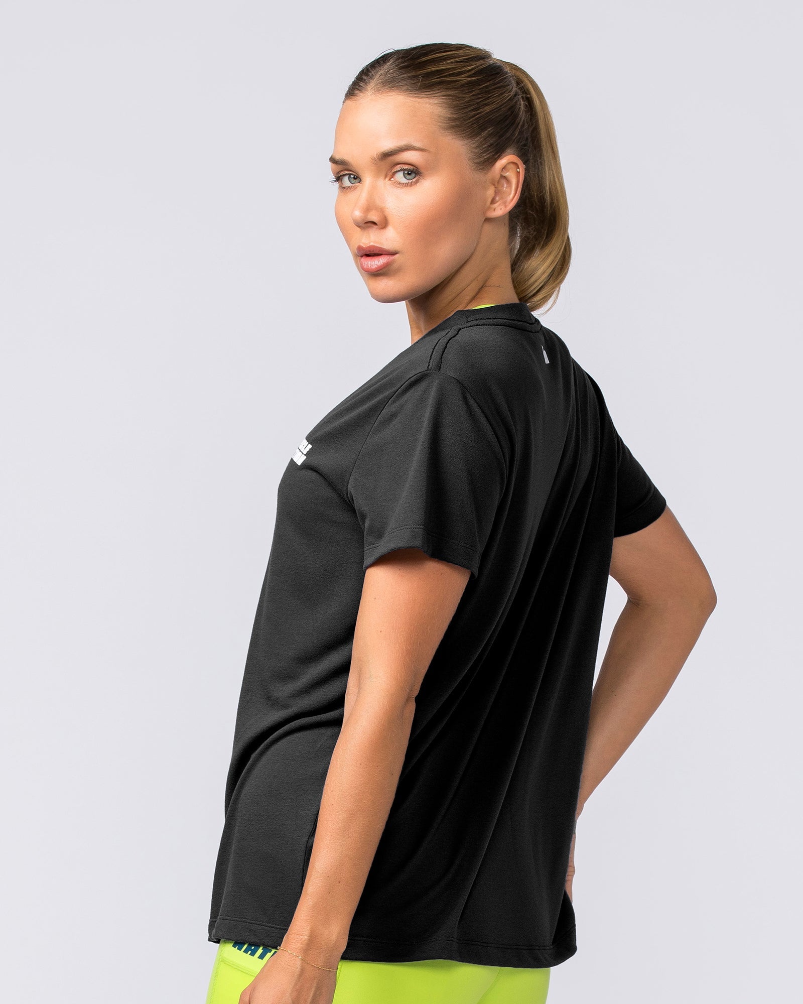 Faster Training Tee - Black-T-Shirts-XXS-112328BLK-XXS-MNAPPRL27428-4-Muscle Nation