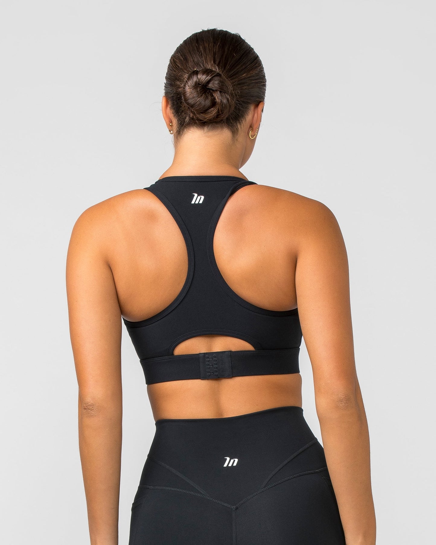 Stamina Moulded Bra - Black-Sports Bras-XS-042318BLK-XS-MNAPPRL23735-4-Muscle Nation