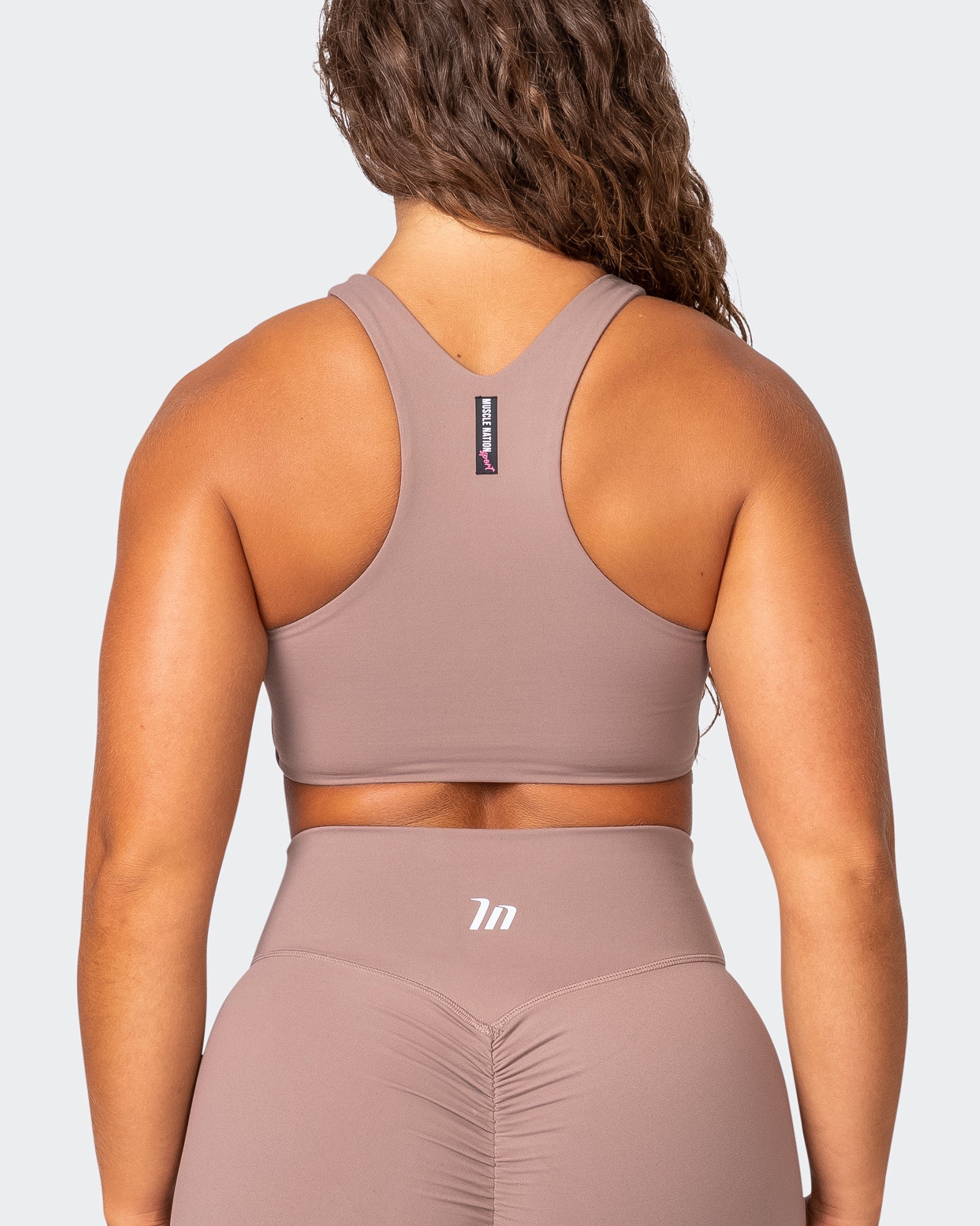 Defined Bra - Praline-Sports Bras-XS-032317PRLN-XS-MNAPPRL21915-6-Muscle Nation