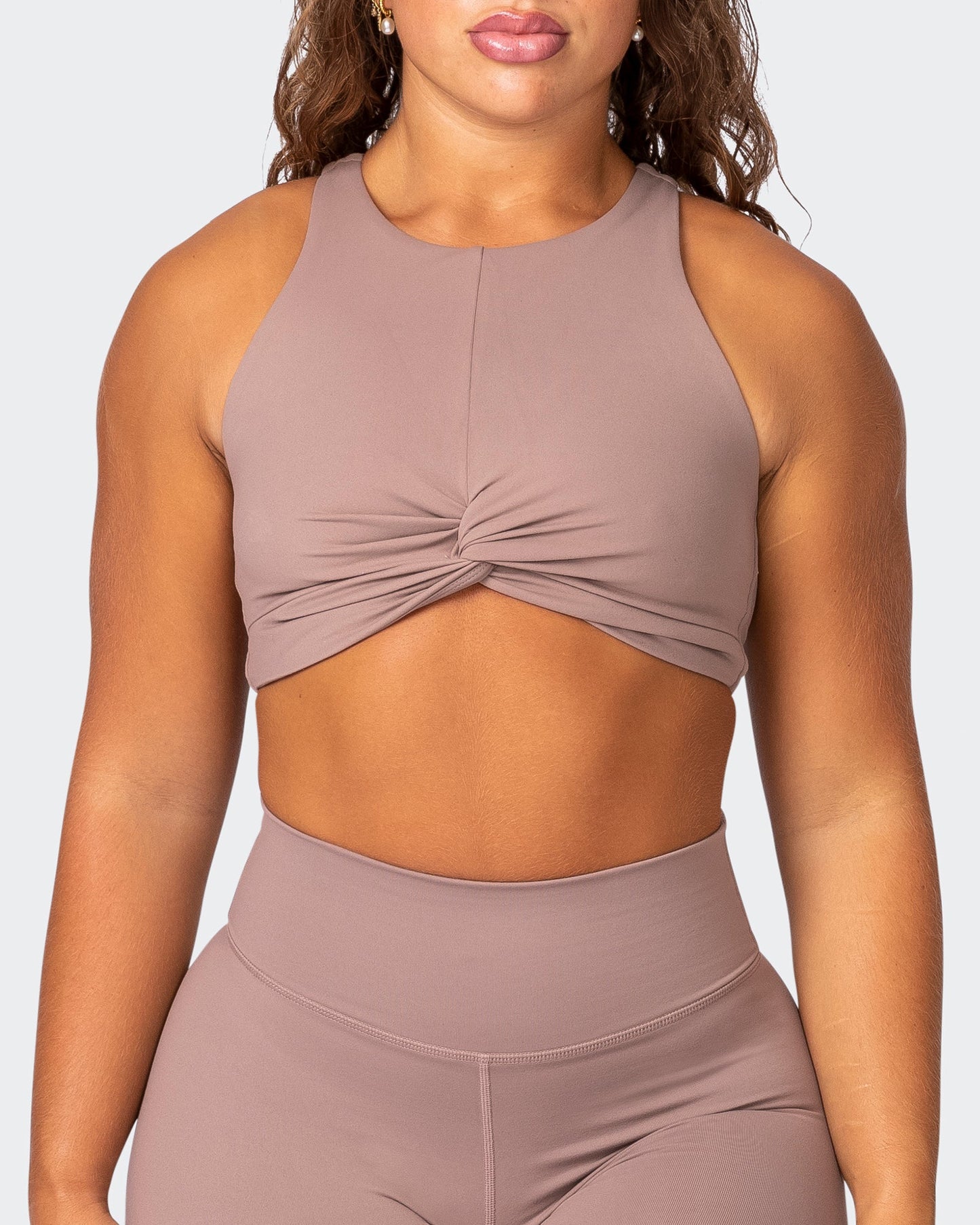 Defined Bra - Praline-Sports Bras-XS-032317PRLN-XS-MNAPPRL21915-2-Muscle Nation