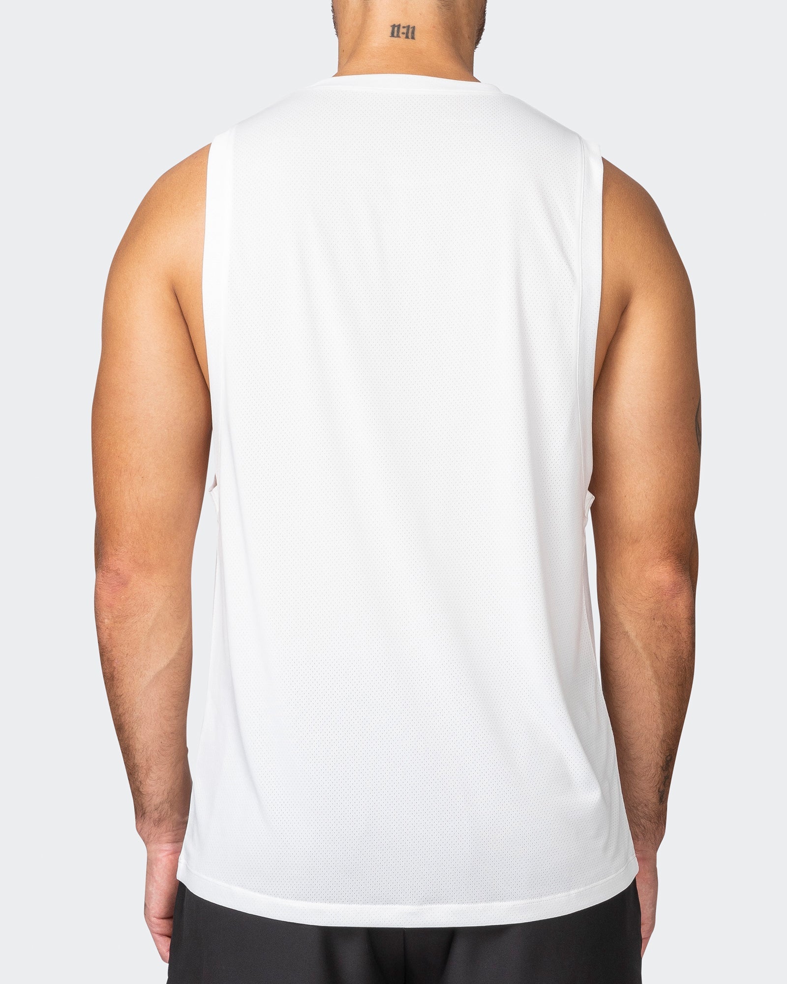 Burly Training Tank - Vanilla-Singlets & Tanks-S-112257VNLA-S-MNAPPRL18641-6-Muscle Nation