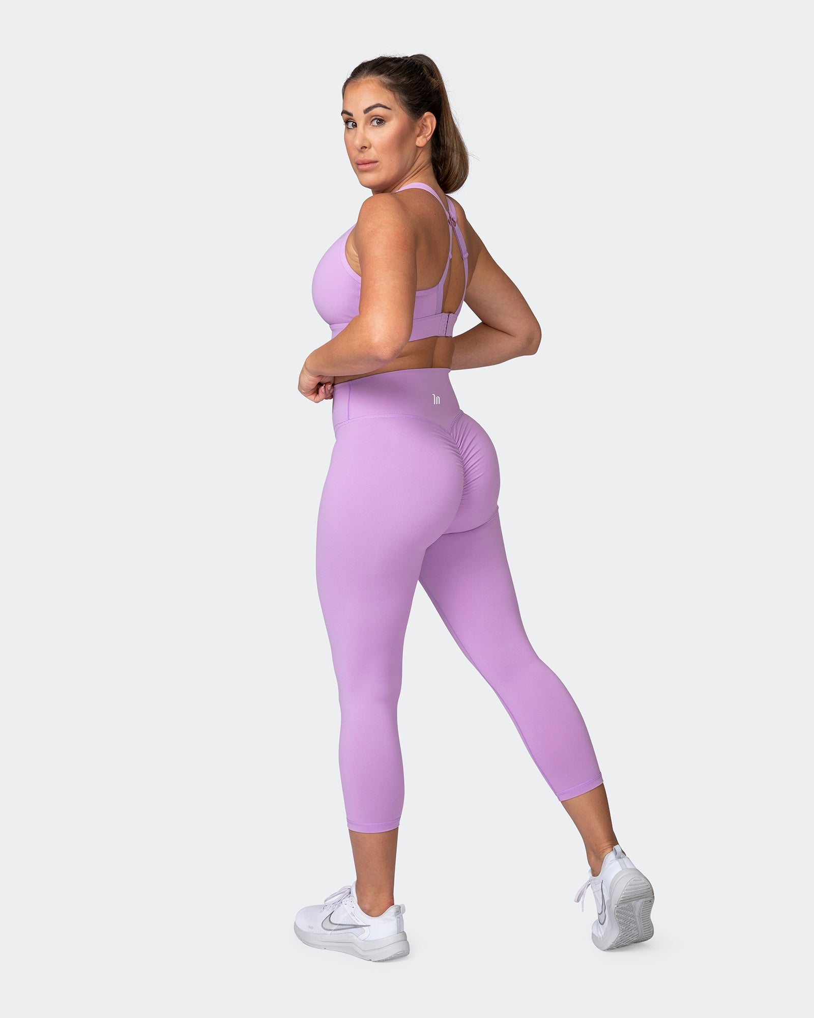 Signature Scrunch 7/8 Leggings - Lilac-Leggings-XXS-042373LILAC-XXS-MNAPPRL22701-6-Muscle Nation
