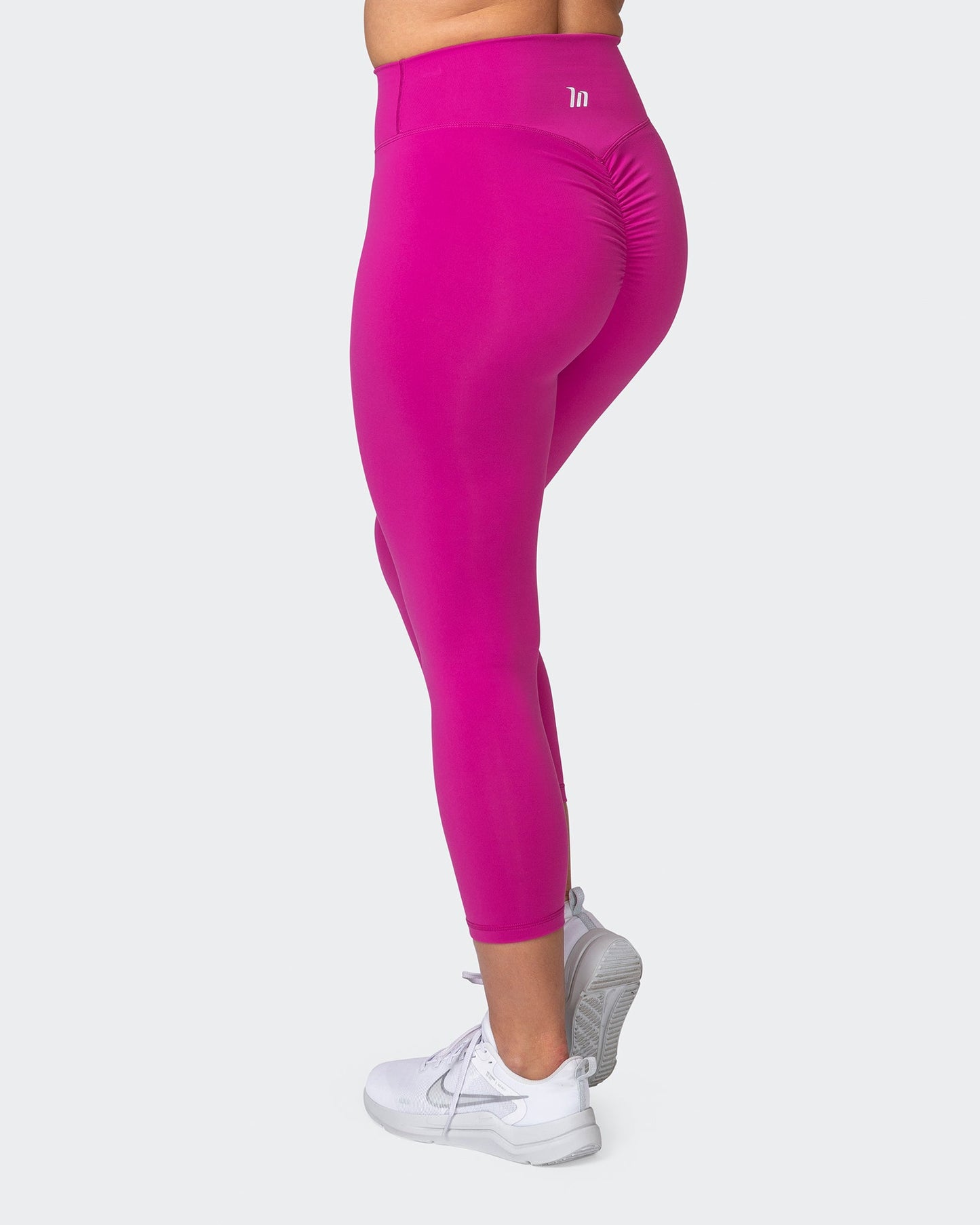 Signature Scrunch 7/8 Leggings - Neon Grape-Leggings-XXS-042373NEOGRP-XXS-MNAPPRL22710-5-Muscle Nation