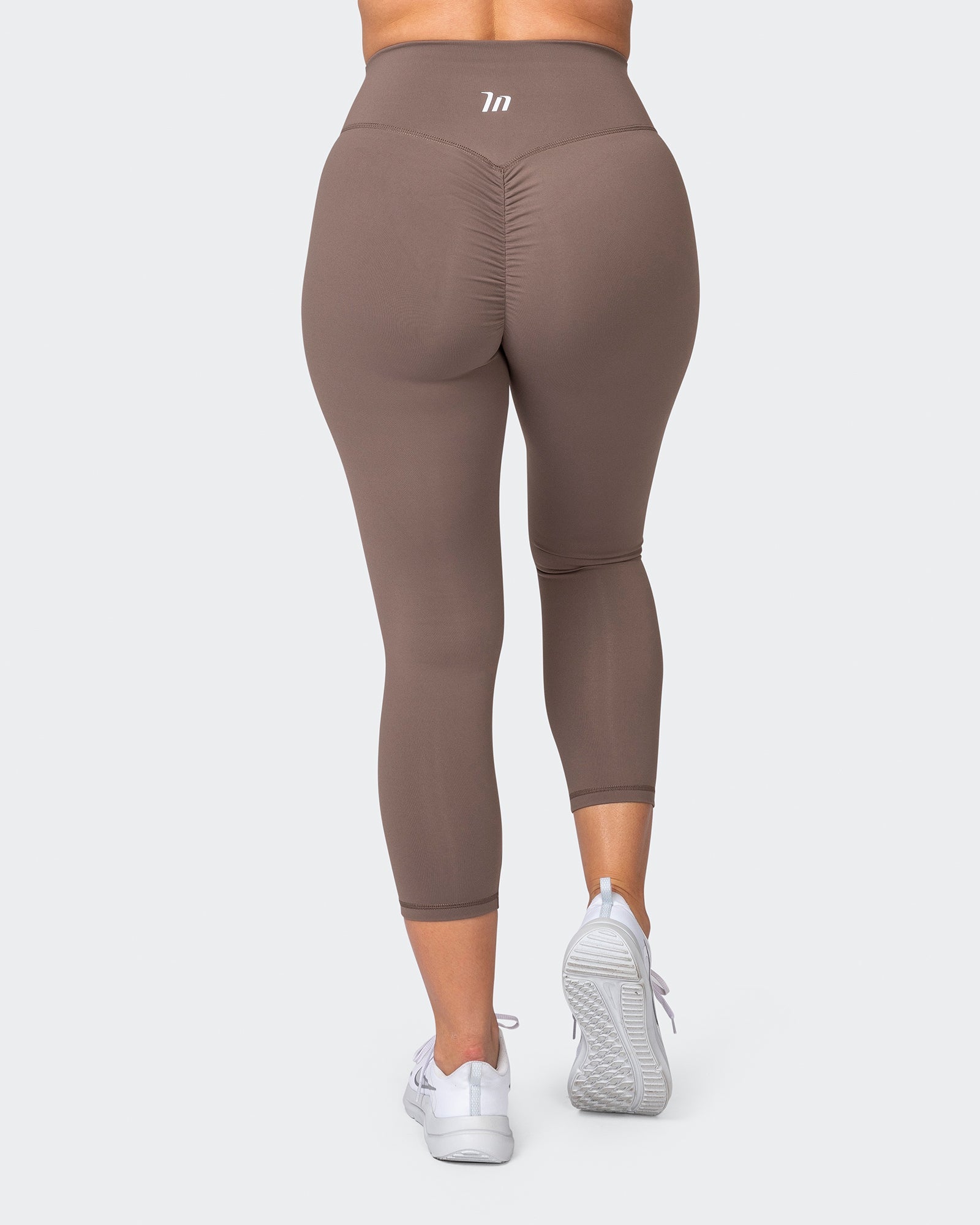Signature Scrunch 7/8 Leggings - Taupe-Leggings-XXS-042373TAUPE-XXS-MNAPPRL22692-6-Muscle Nation