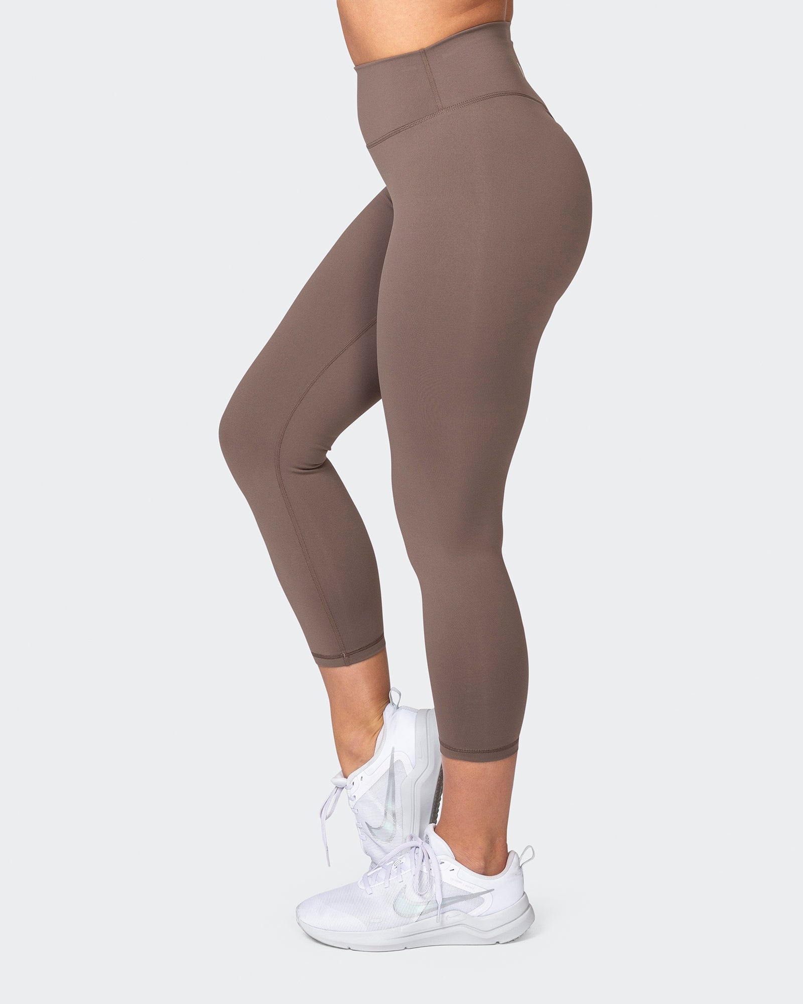 Signature Scrunch 7/8 Leggings - Taupe-Leggings-XXS-042373TAUPE-XXS-MNAPPRL22692-4-Muscle Nation