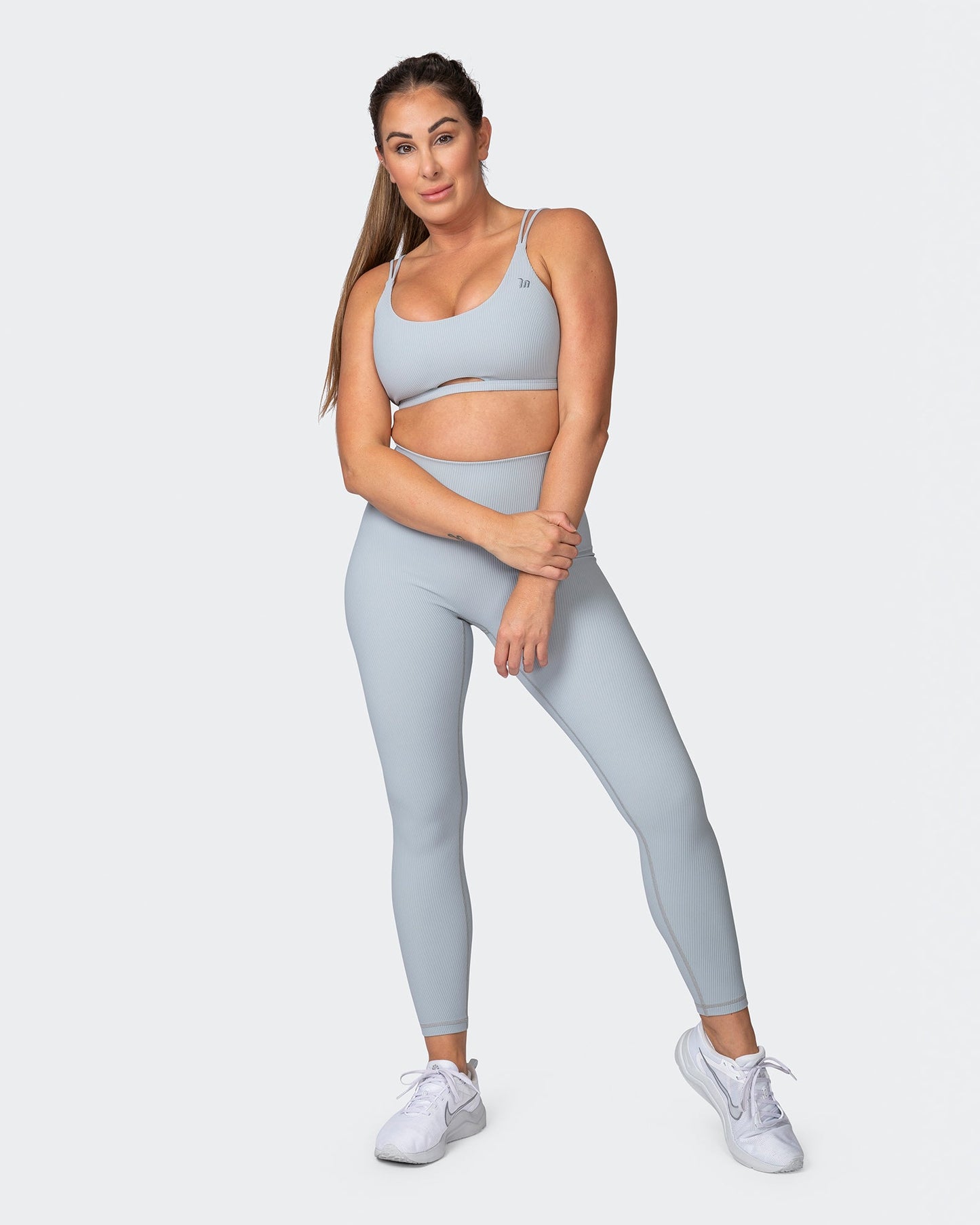 All Day Rib Bralette - Oyster-Bralettes-XS-042381OYST-XS-MNAPPRL23024-7-Muscle Nation