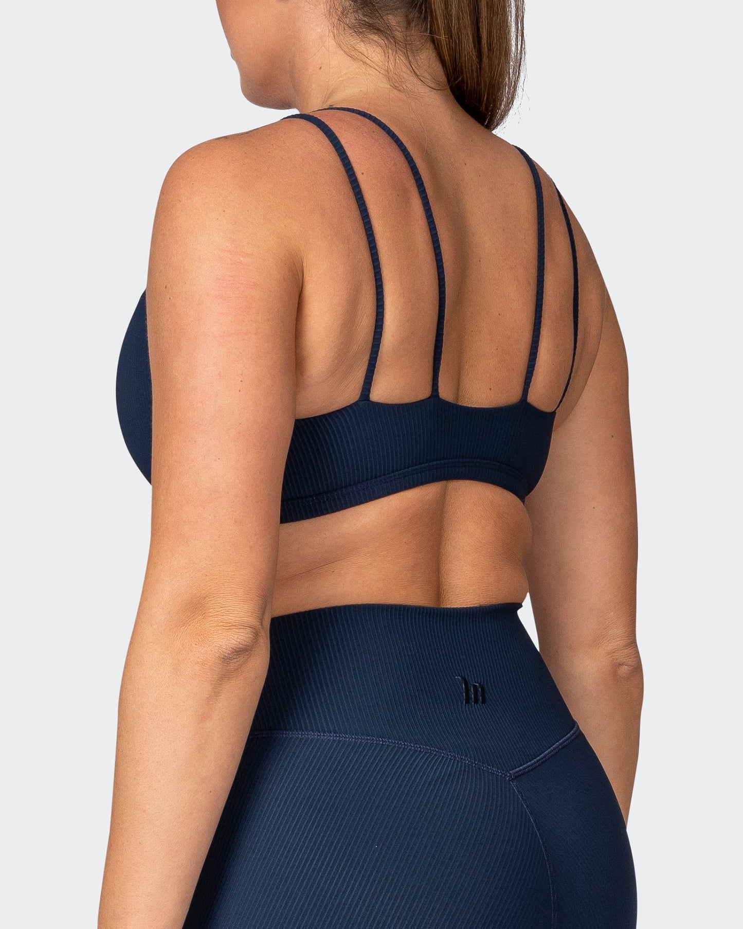 All Day Rib Bralette - Navy-Bralettes-XS-042381NAVY-XS-MNAPPRL23008-5-Muscle Nation