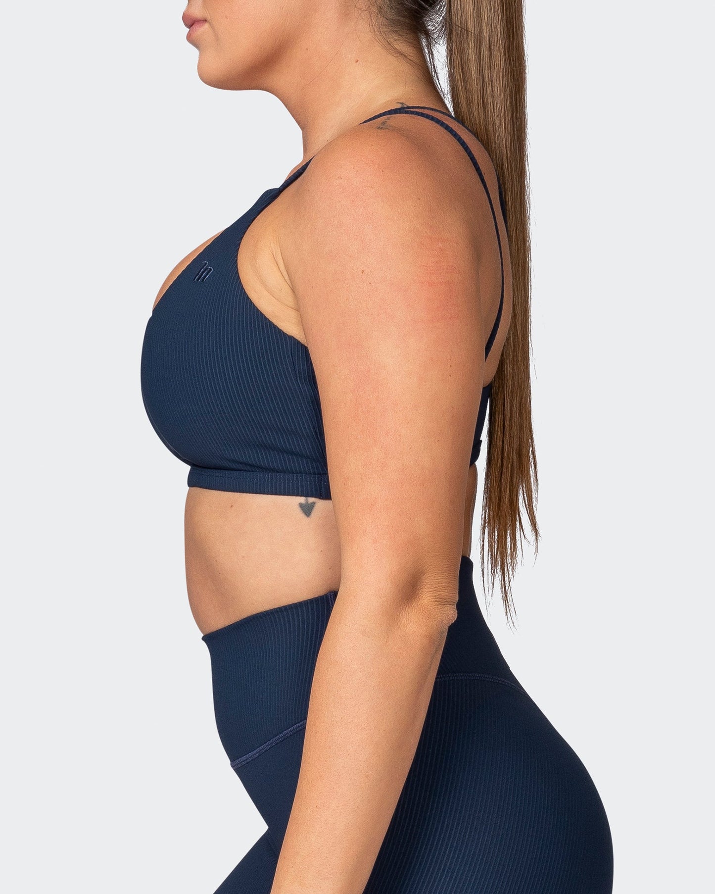 All Day Rib Bralette - Navy-Bralettes-XS-042381NAVY-XS-MNAPPRL23008-4-Muscle Nation