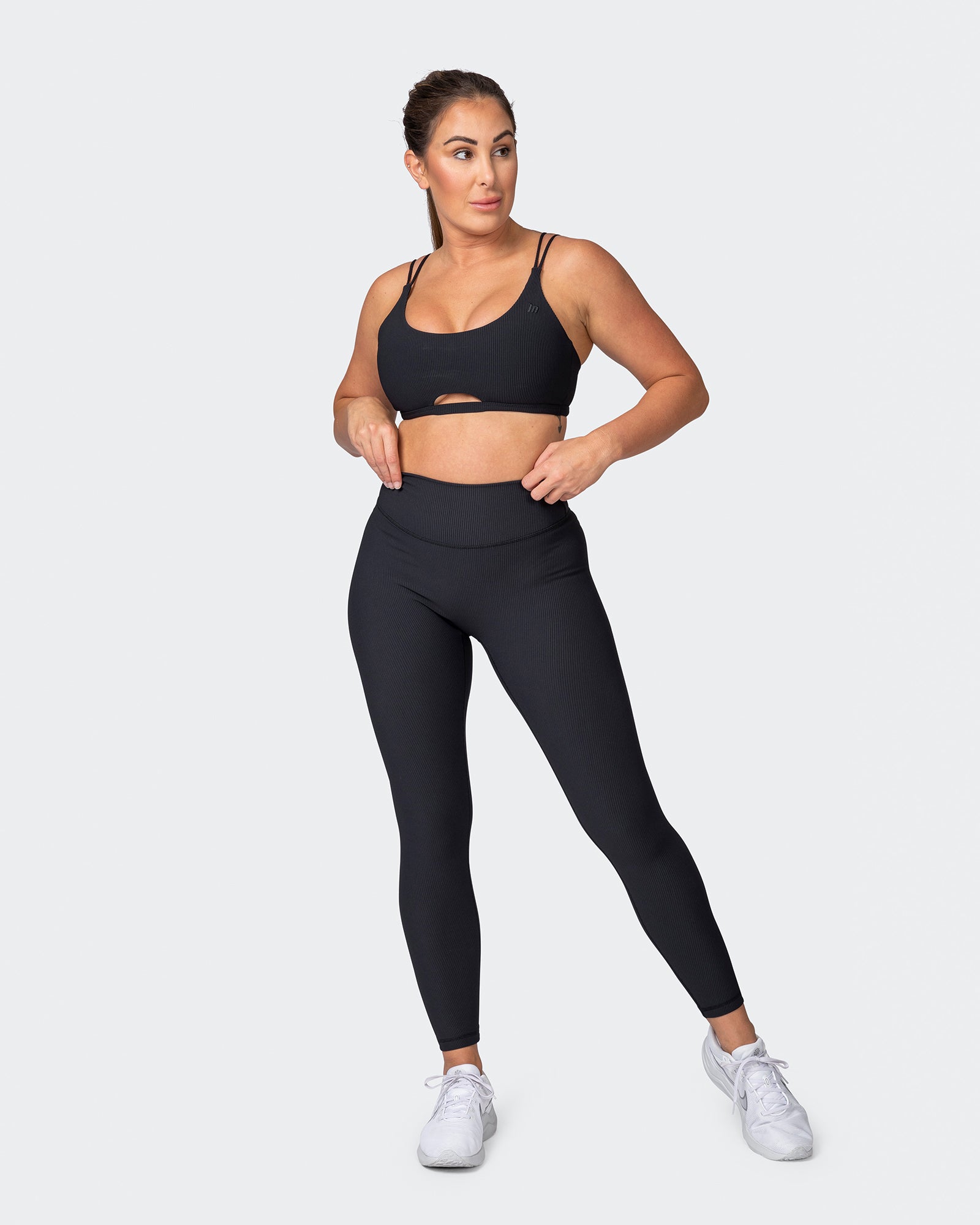 All Day Rib Bralette - Black-Bralettes-XS-042201BLK-XS-MNAPPRL14311-7-Muscle Nation