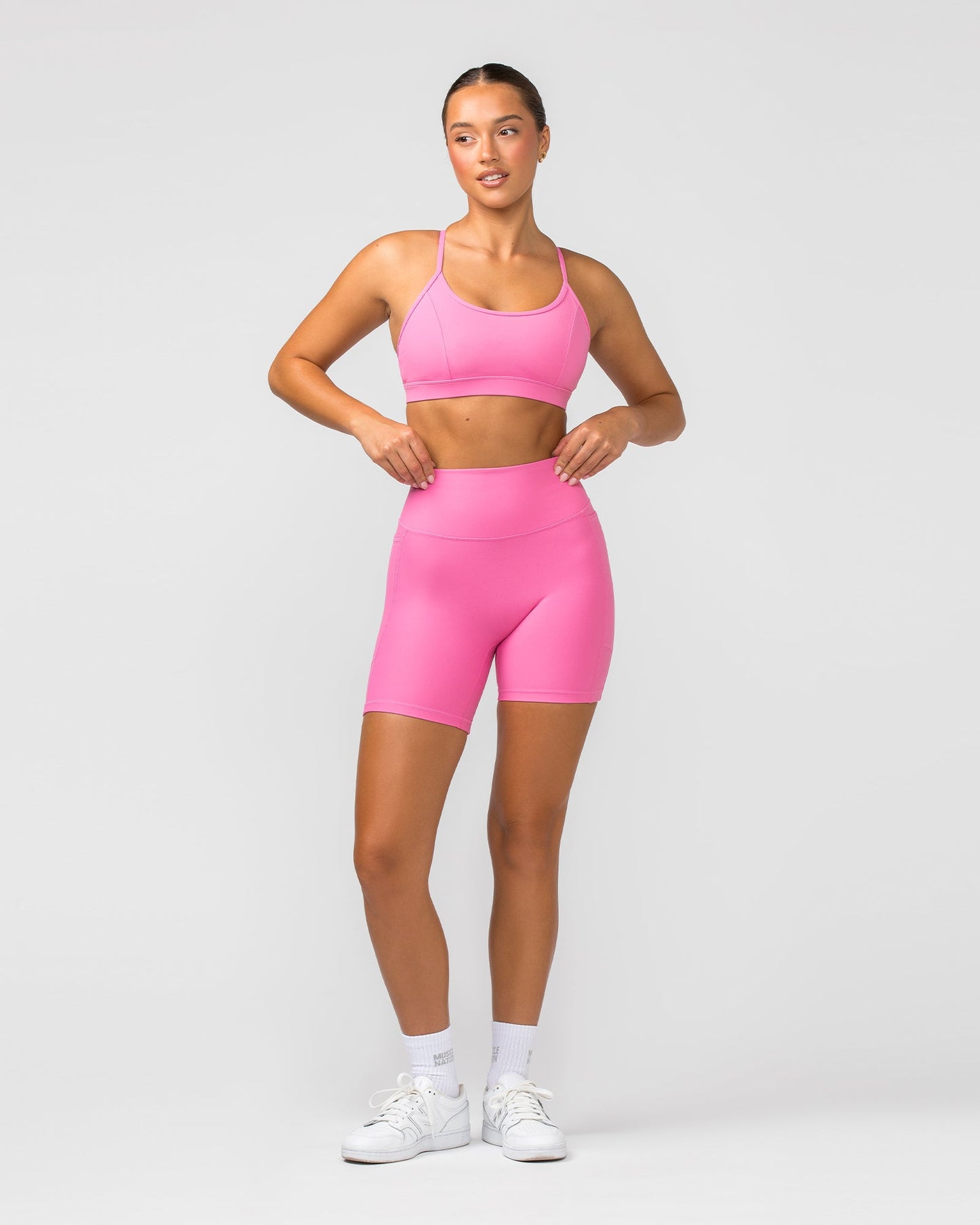 Agility Pocket Bike Shorts - Taffy-Shorts-XXS-012404TAFFY-XXS-MNAPPRL29310-7-Muscle Nation