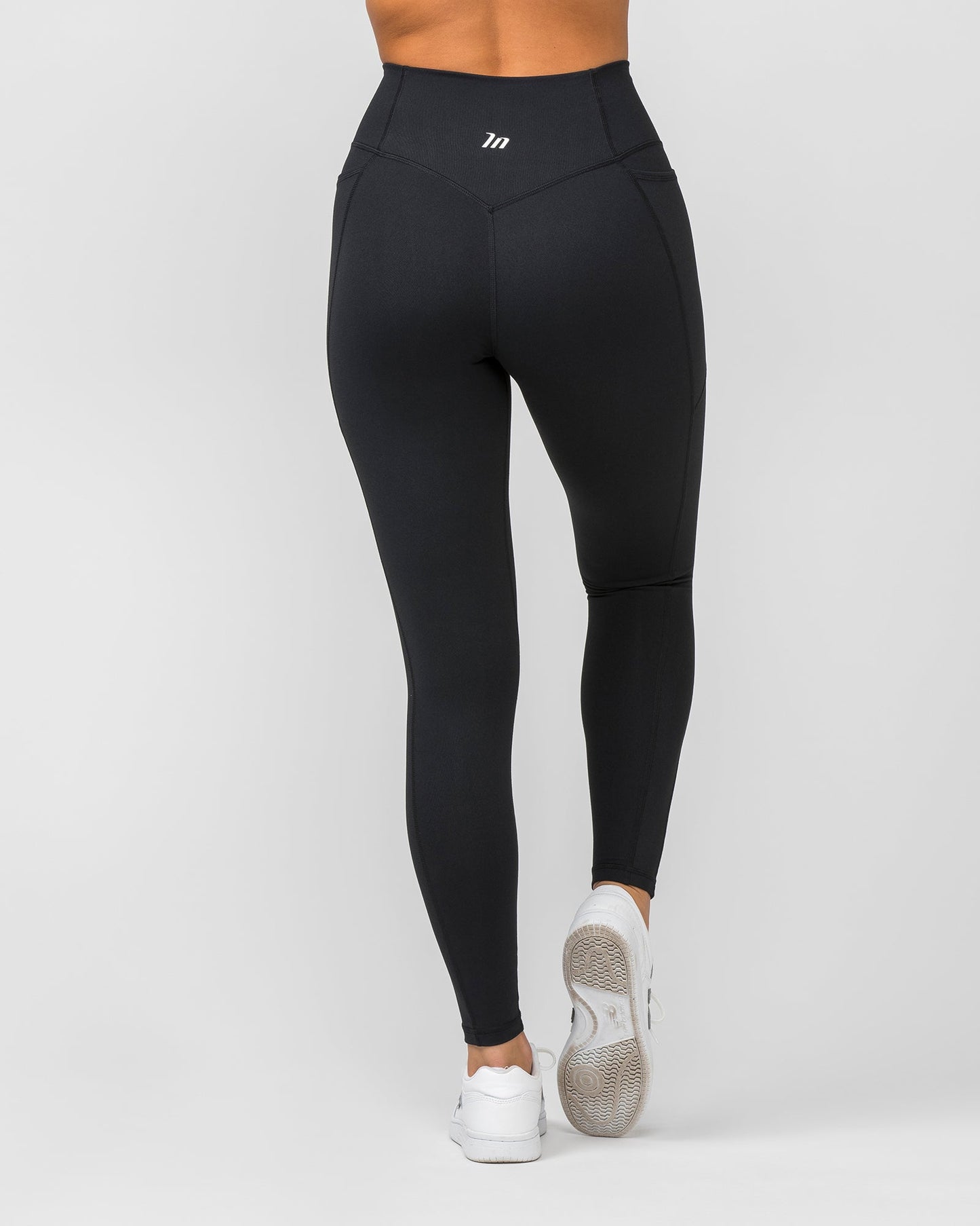Agility Pocket Ankle Length Leggings - Black-Leggings-XXS-012405BLK-XXS-MNAPPRL29337-5-Muscle Nation