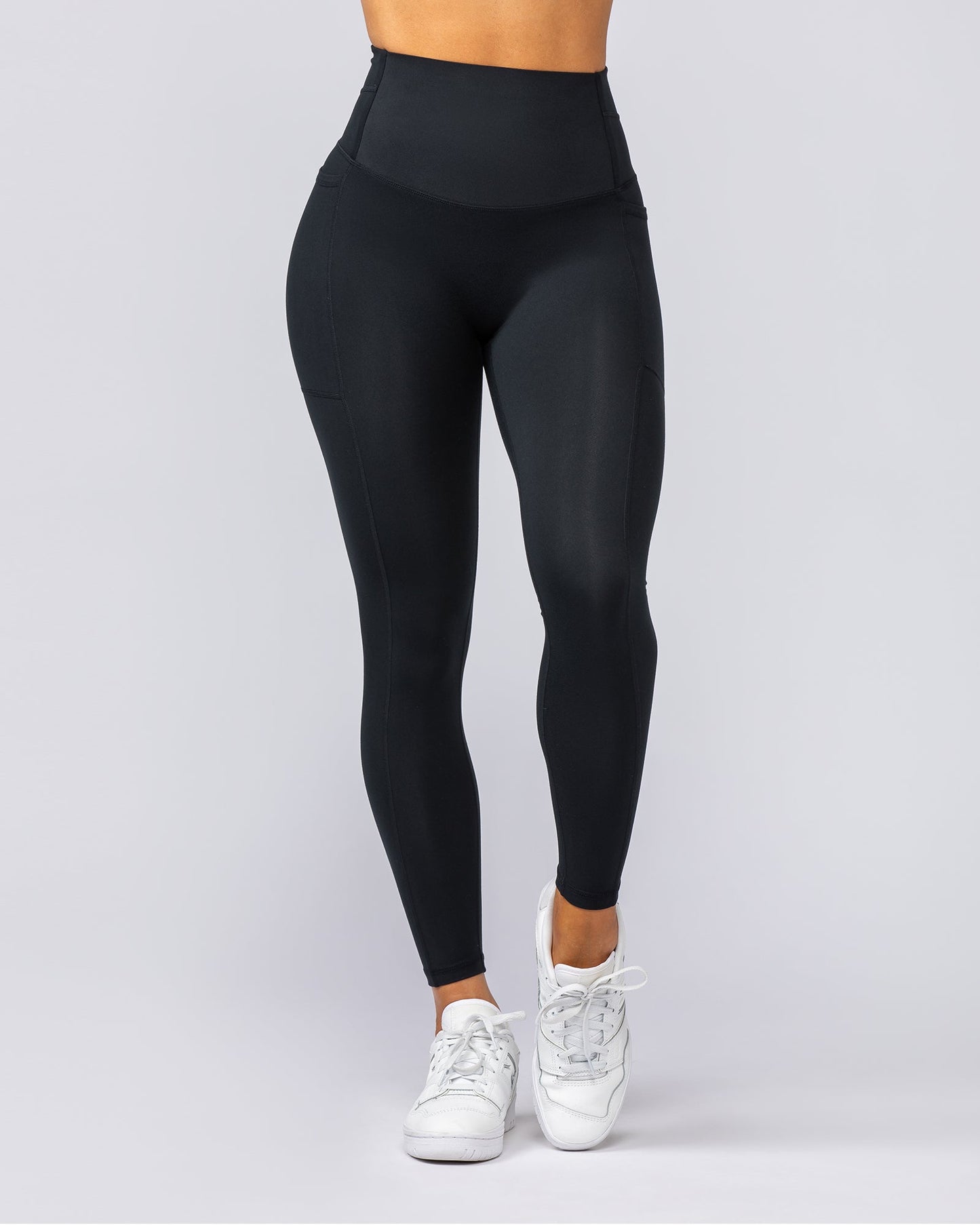 Unrivalled Everyday Pocket Ankle Leggings - Black-Leggings-XXS-042320BLK-XXS-MNAPPRL23743-3-Muscle Nation