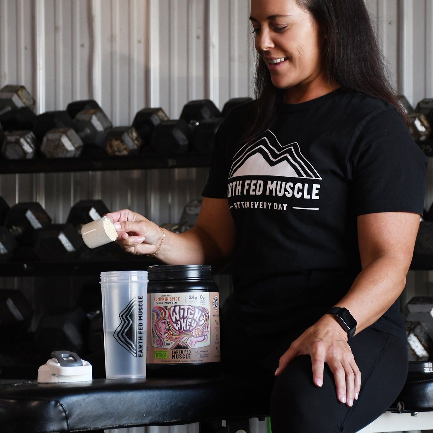 SEASONAL FLAVOR: WitchĄŻs Whey Pumpkin Spice Grass-Fed Whey Protein