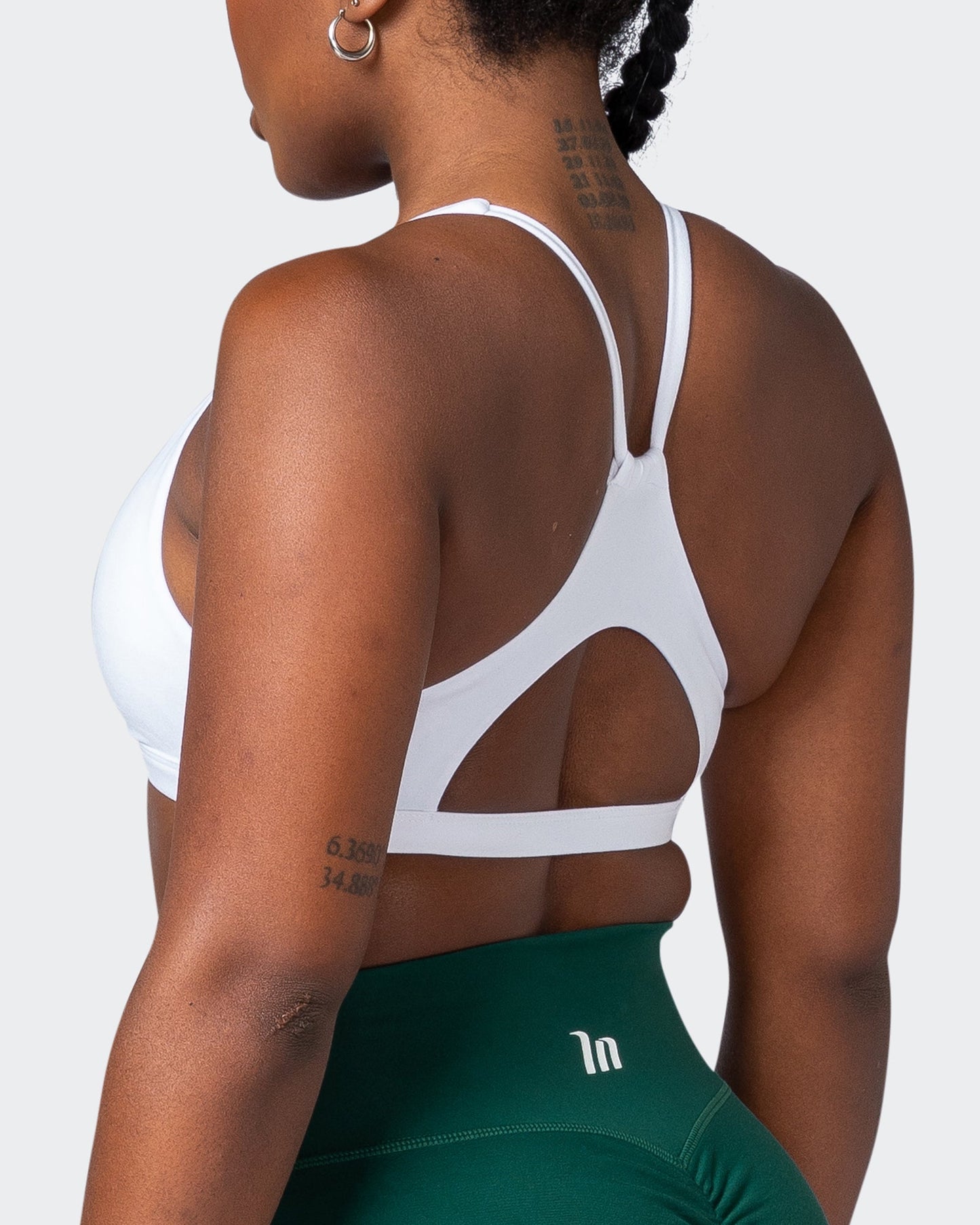 Stride Bralette - White-Bralettes-XS-092205WHT-XS-MNAPPRL20820-6-Muscle Nation