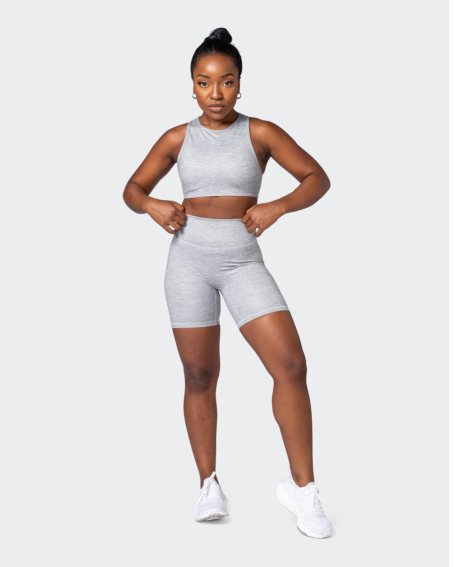 All Rounder Bra - Quiet Grey Marl-Sports Bras-XS-092207QTGRMRL-XS-MNAPPRL20884-7-Muscle Nation