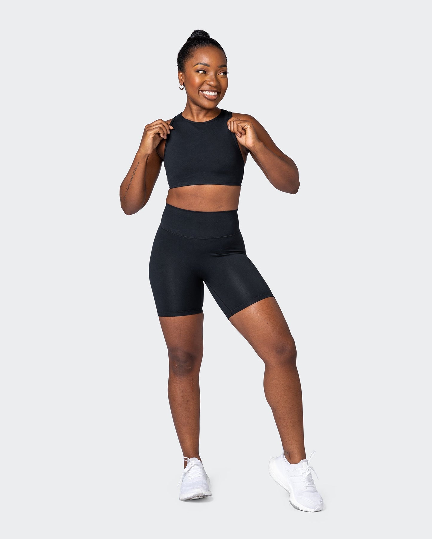 All Rounder Bra - Black-Sports Bras-XS-092207BLK-XS-MNAPPRL20868-7-Muscle Nation