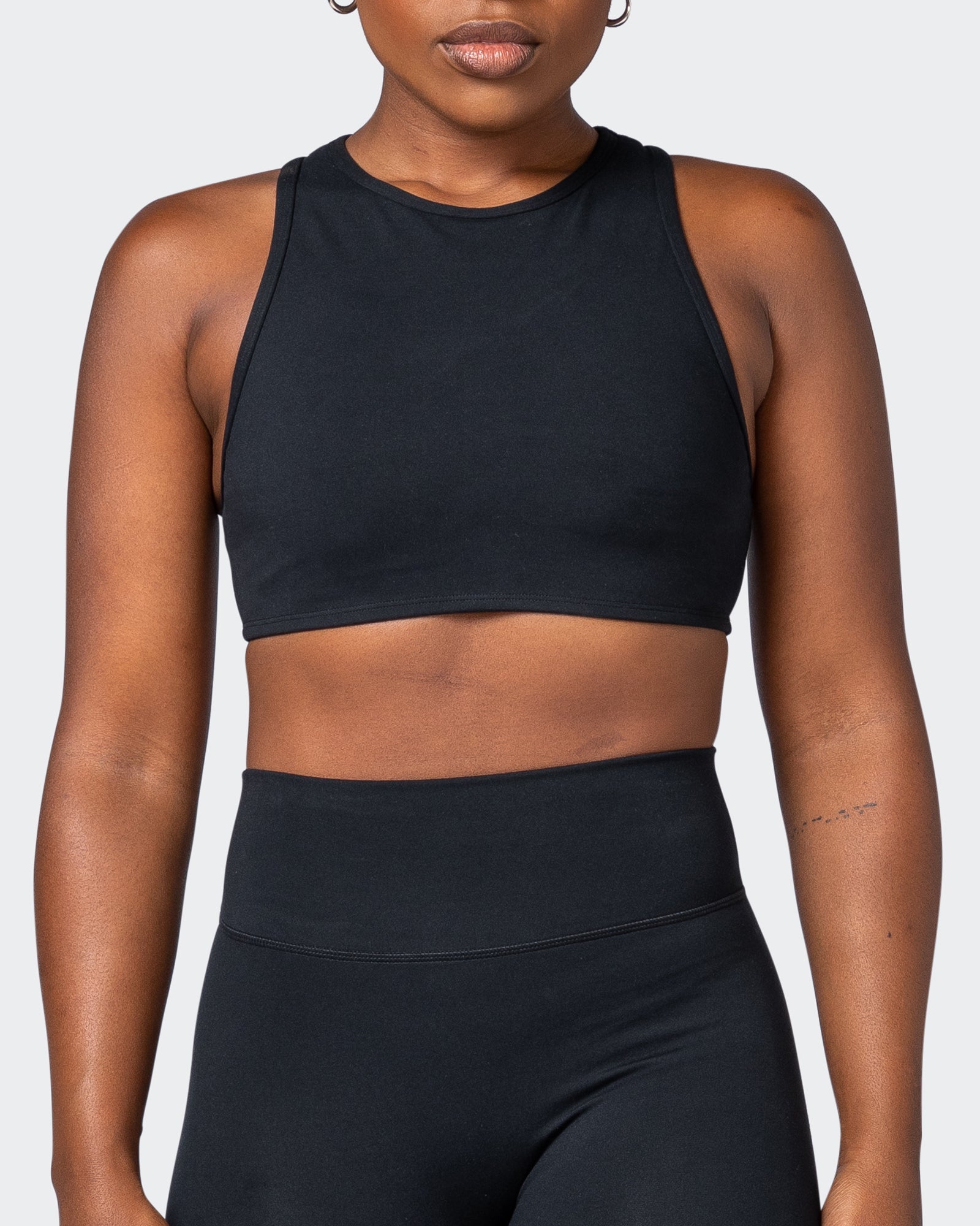 All Rounder Bra - Black-Sports Bras-XS-092207BLK-XS-MNAPPRL20868-2-Muscle Nation