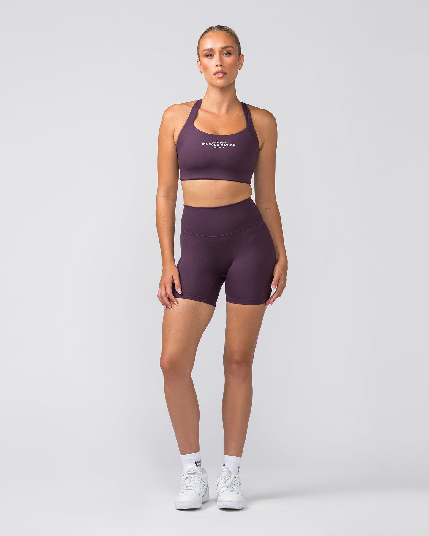 Staple Bra - Midnight Plum-Sports Bras-XXS-022449MIDNTPL-XXS-MNAPPRL29652-6-Muscle Nation