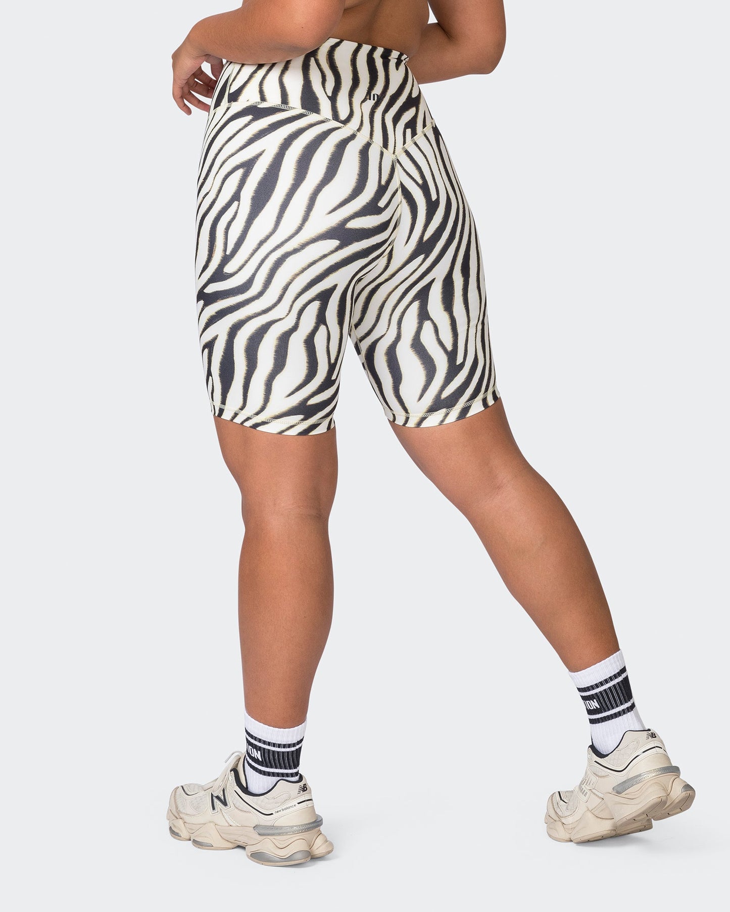 Ultra Everyday Referee Length Shorts - Zebra Print-Shorts-XXS-052312SPCZEBPR-XXS-MNAPPRL24754-1-Muscle Nation
