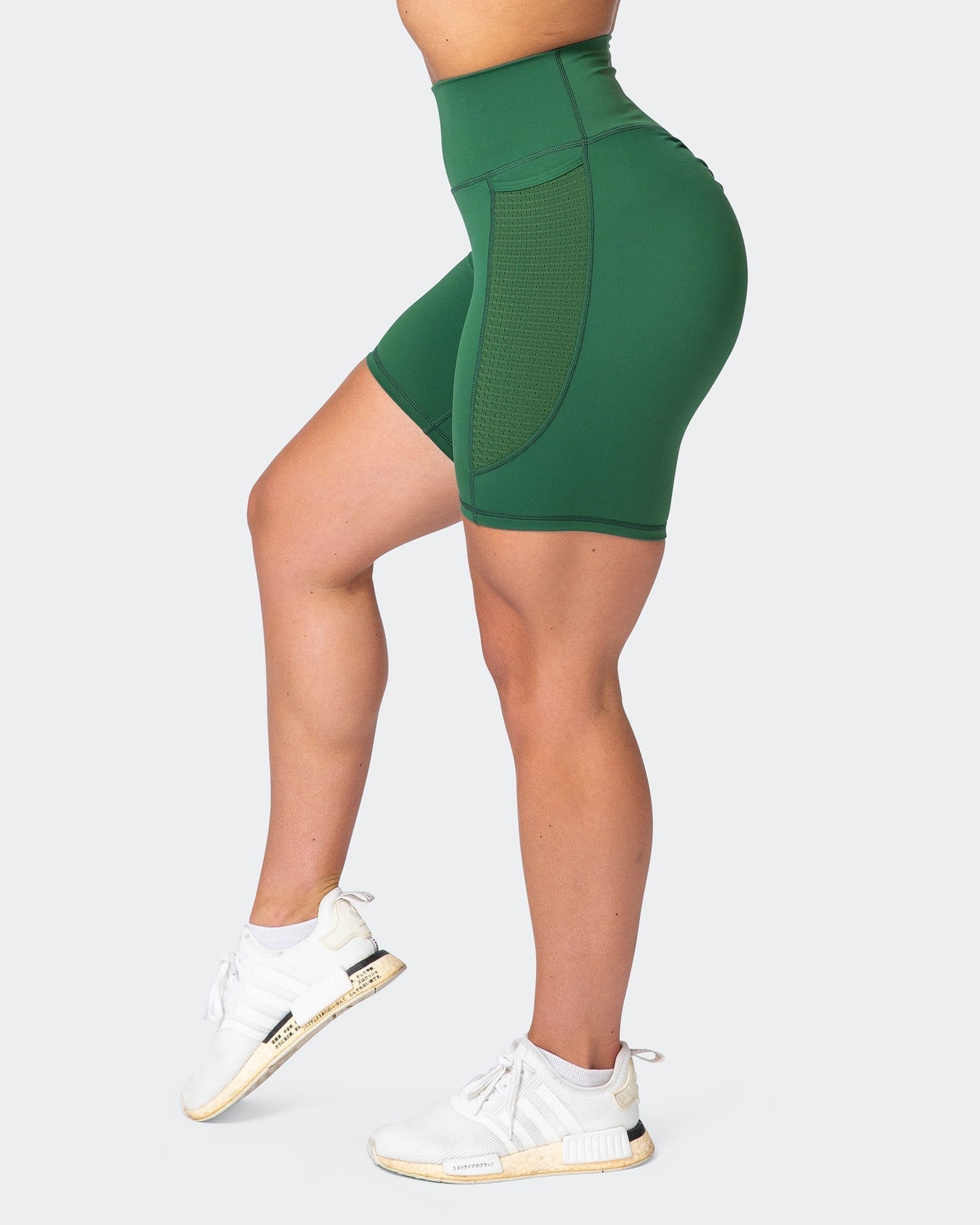 AMRAP Bike Shorts - Fir Green-Shorts-XXS-MNAPPRL9925-MNAPPRL9925-7-Muscle Nation