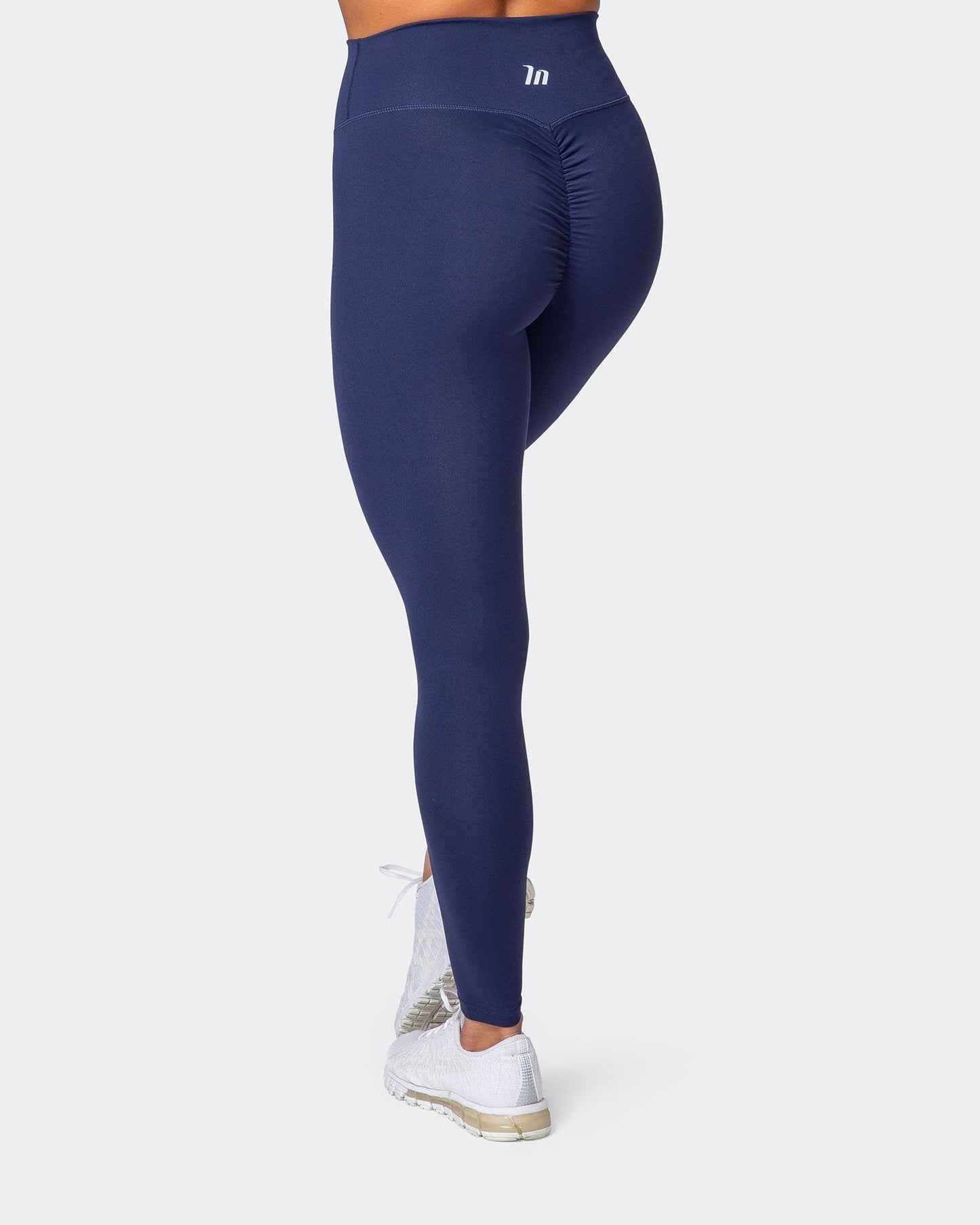 Signature Scrunch Ankle Length Leggings - Midnight-Leggings-XXS-MNAPPRL10270-MNAPPRL10270-6-Muscle Nation