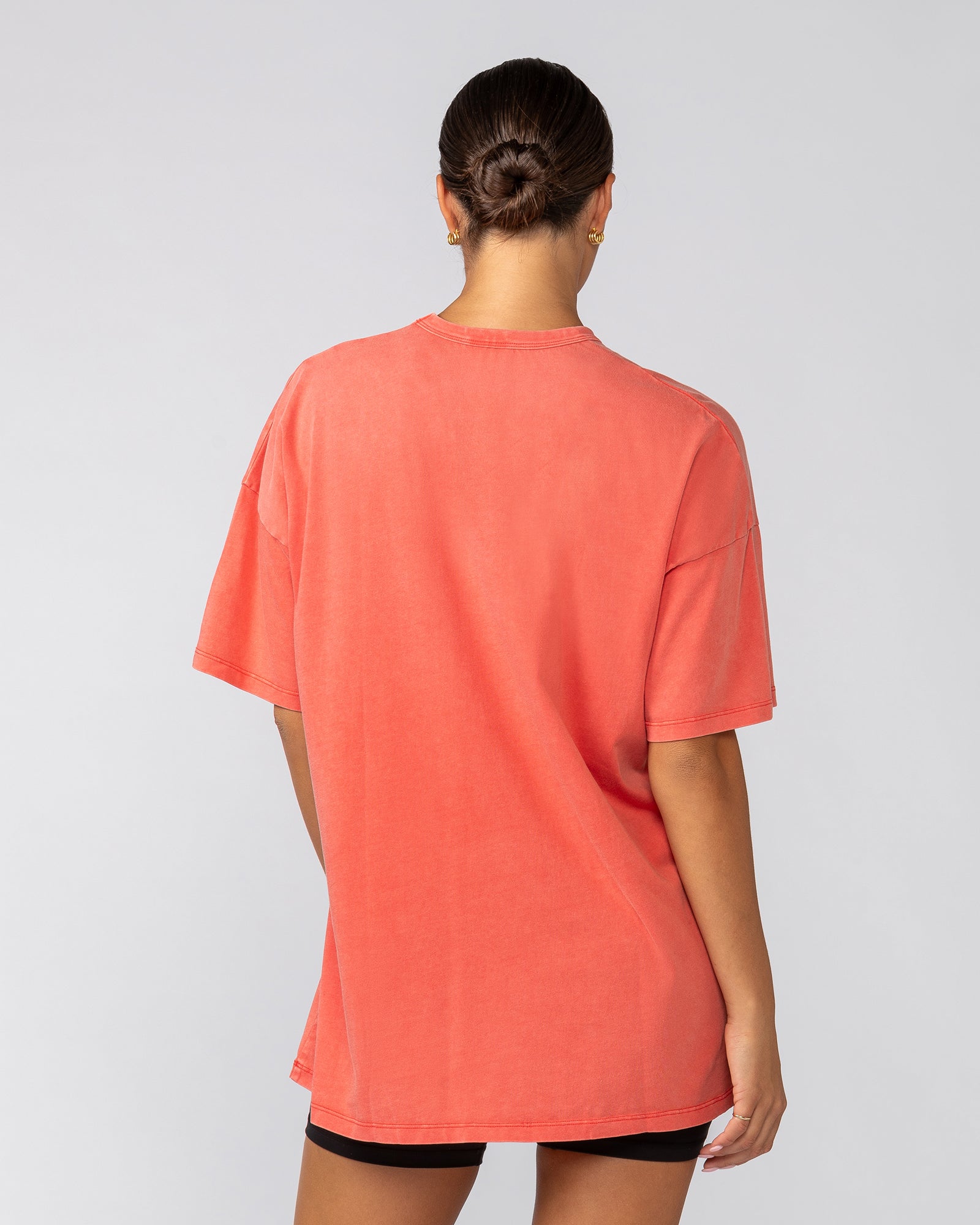 Baddies Oversized Vintage Tee - Washed Salsa-T-Shirts-XXS-042537WSLSA-XXS-MNAPPRL41064-4-Muscle Nation