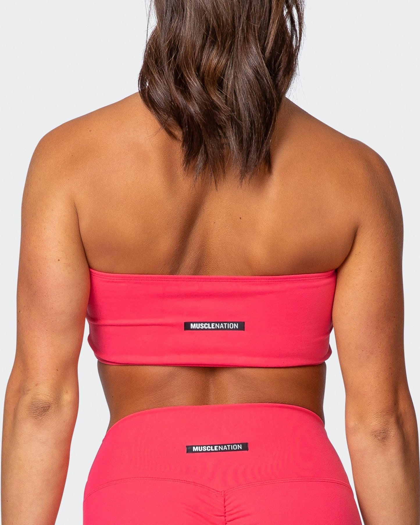 Bandeau - Paradise Pink-Bralettes-XXS-082103PPNK-XXS-MNAPPRL11306-4-Muscle Nation