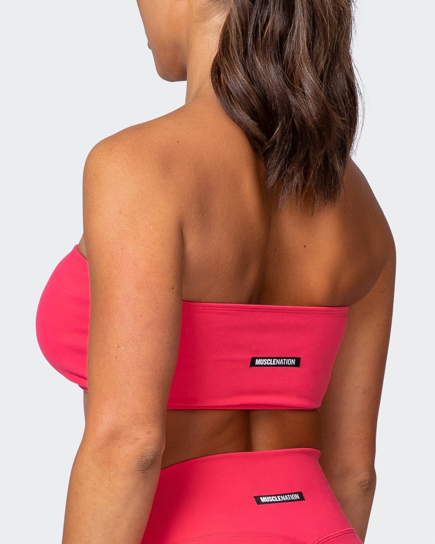 Bandeau - Paradise Pink-Bralettes-XXS-082103PPNK-XXS-MNAPPRL11306-5-Muscle Nation