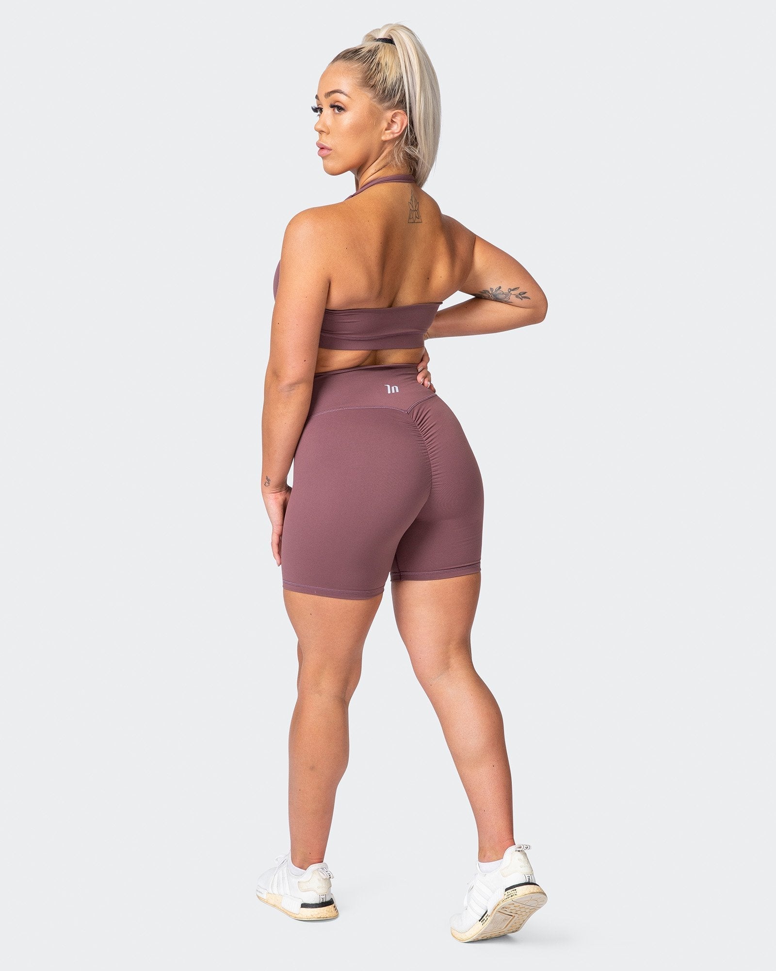 Signature Scrunch Bike Shorts - Dusk-Shorts-XXS-MNAPPRL10242-MNAPPRL10242-3-Muscle Nation