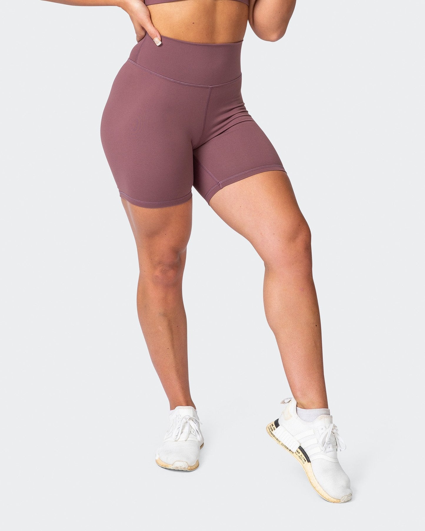 Signature Scrunch Bike Shorts - Dusk-Shorts-XXS-MNAPPRL10242-MNAPPRL10242-4-Muscle Nation