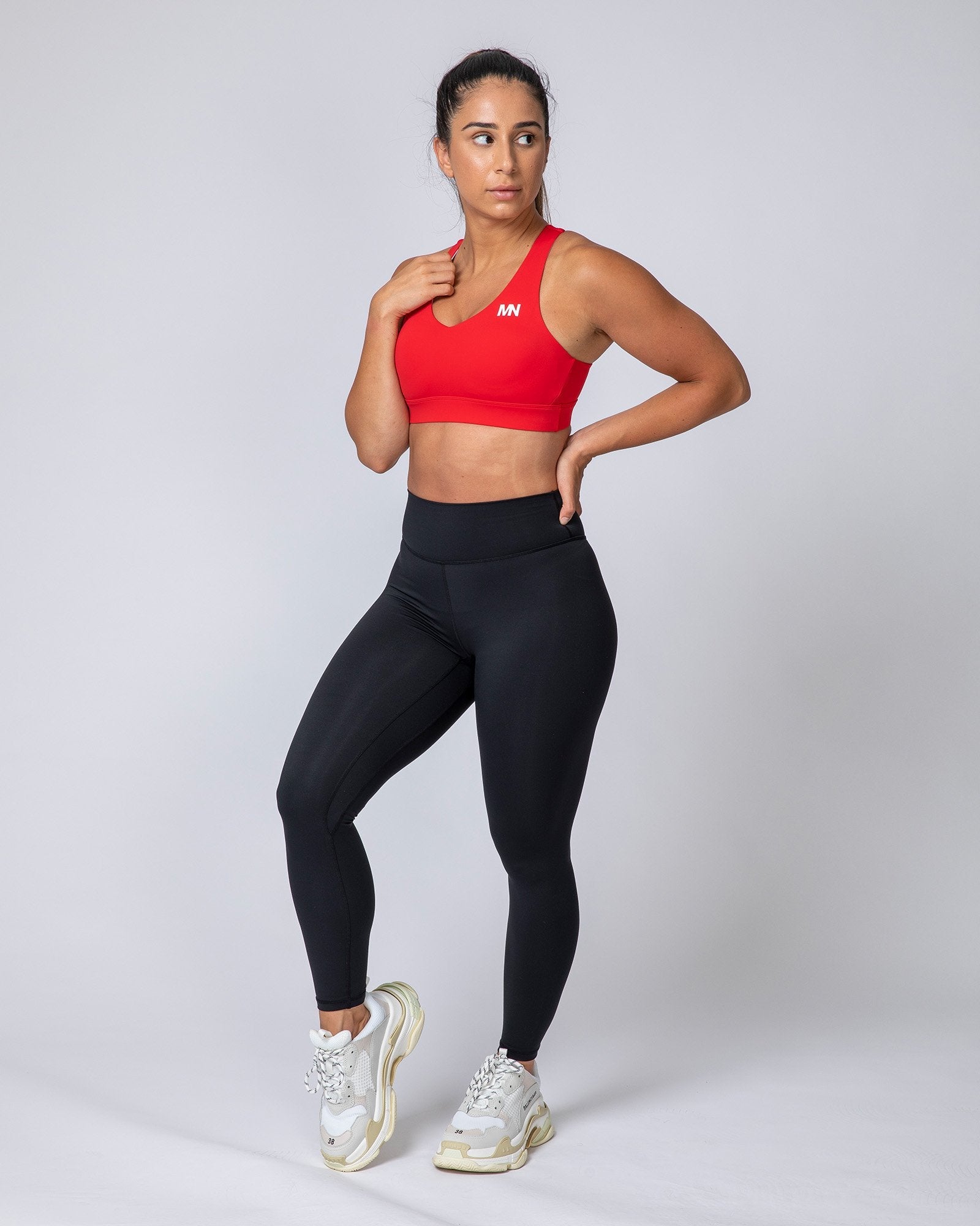 Comfort Bra - Flame-Sports Bras-XS-MNAPPRL8980-MNAPPRL8980-2-Muscle Nation