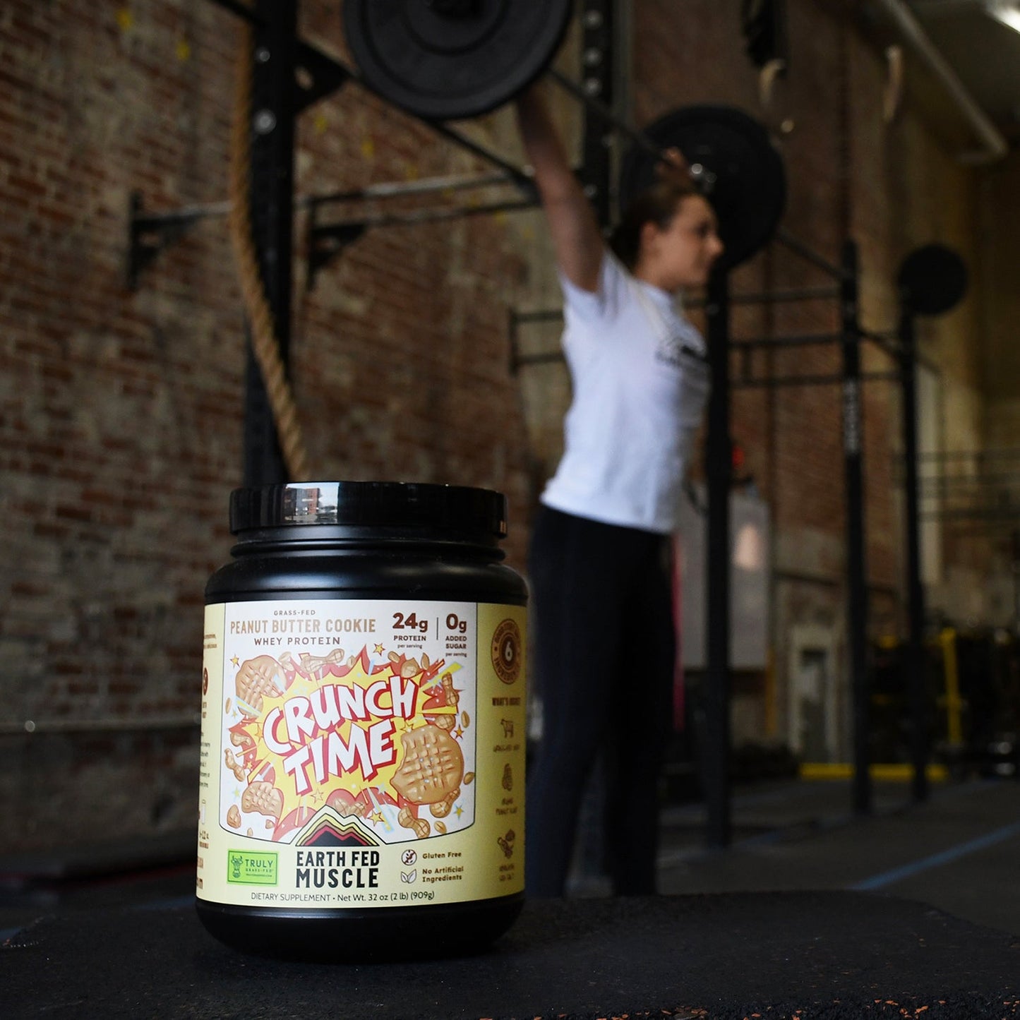 SEASONAL FLAVOR: Crunch Time Peanut Butter Cookie Grass-Fed Whey