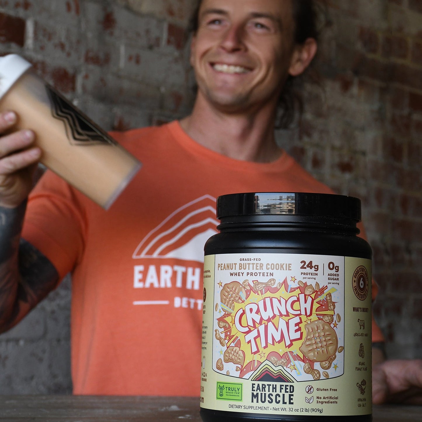 SEASONAL FLAVOR: Crunch Time Peanut Butter Cookie Grass-Fed Whey