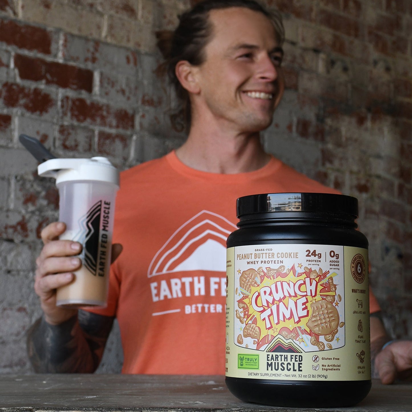 SEASONAL FLAVOR: Crunch Time Peanut Butter Cookie Grass-Fed Whey