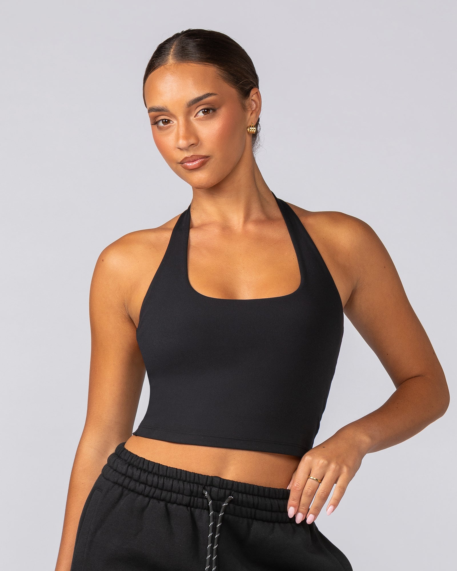 Define Bra Tank - Black-Singlets & Tanks-XXS-042532BLK-XXS-MNAPPRL42323-1-Muscle Nation
