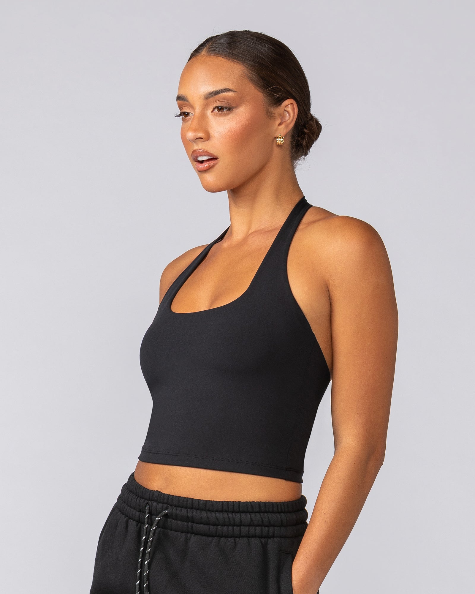 Define Bra Tank - Black-Singlets & Tanks-XXS-042532BLK-XXS-MNAPPRL42323-2-Muscle Nation