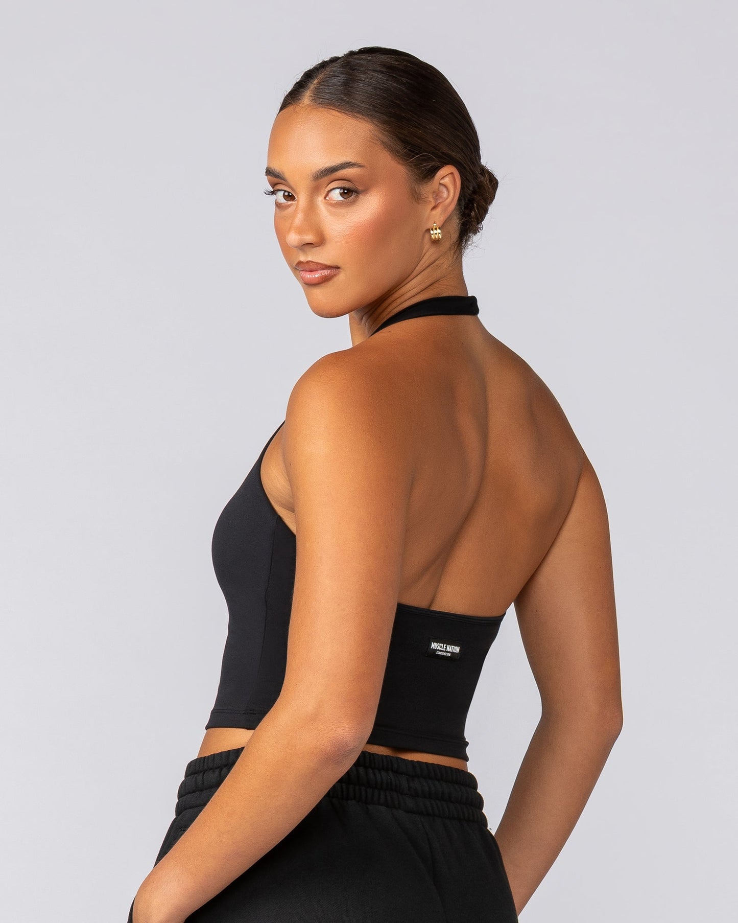 Define Bra Tank - Black-Singlets & Tanks-XXS-042532BLK-XXS-MNAPPRL42323-3-Muscle Nation