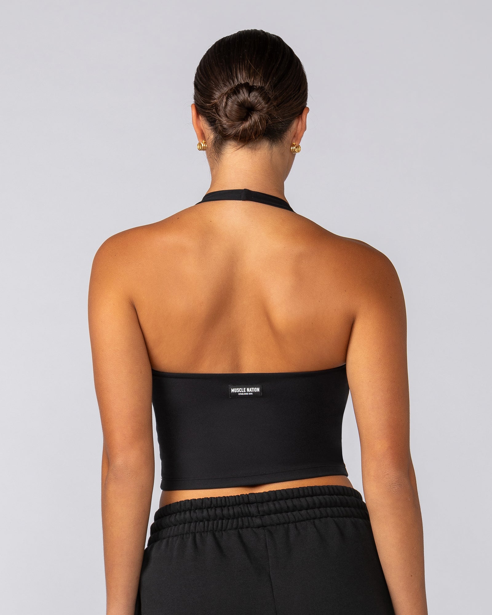 Define Bra Tank - Black-Singlets & Tanks-XXS-042532BLK-XXS-MNAPPRL42323-4-Muscle Nation