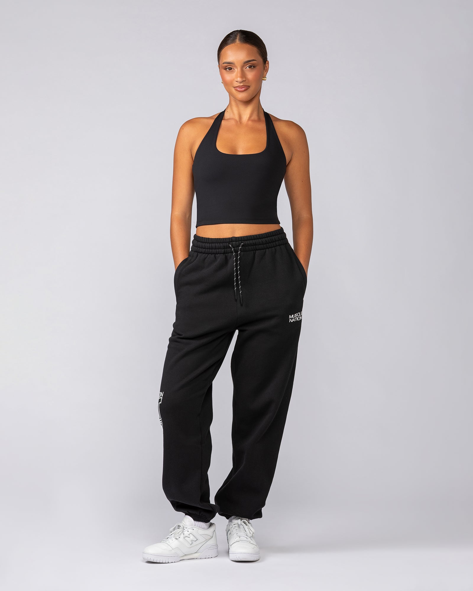 Define Bra Tank - Black-Singlets & Tanks-XXS-042532BLK-XXS-MNAPPRL42323-5-Muscle Nation