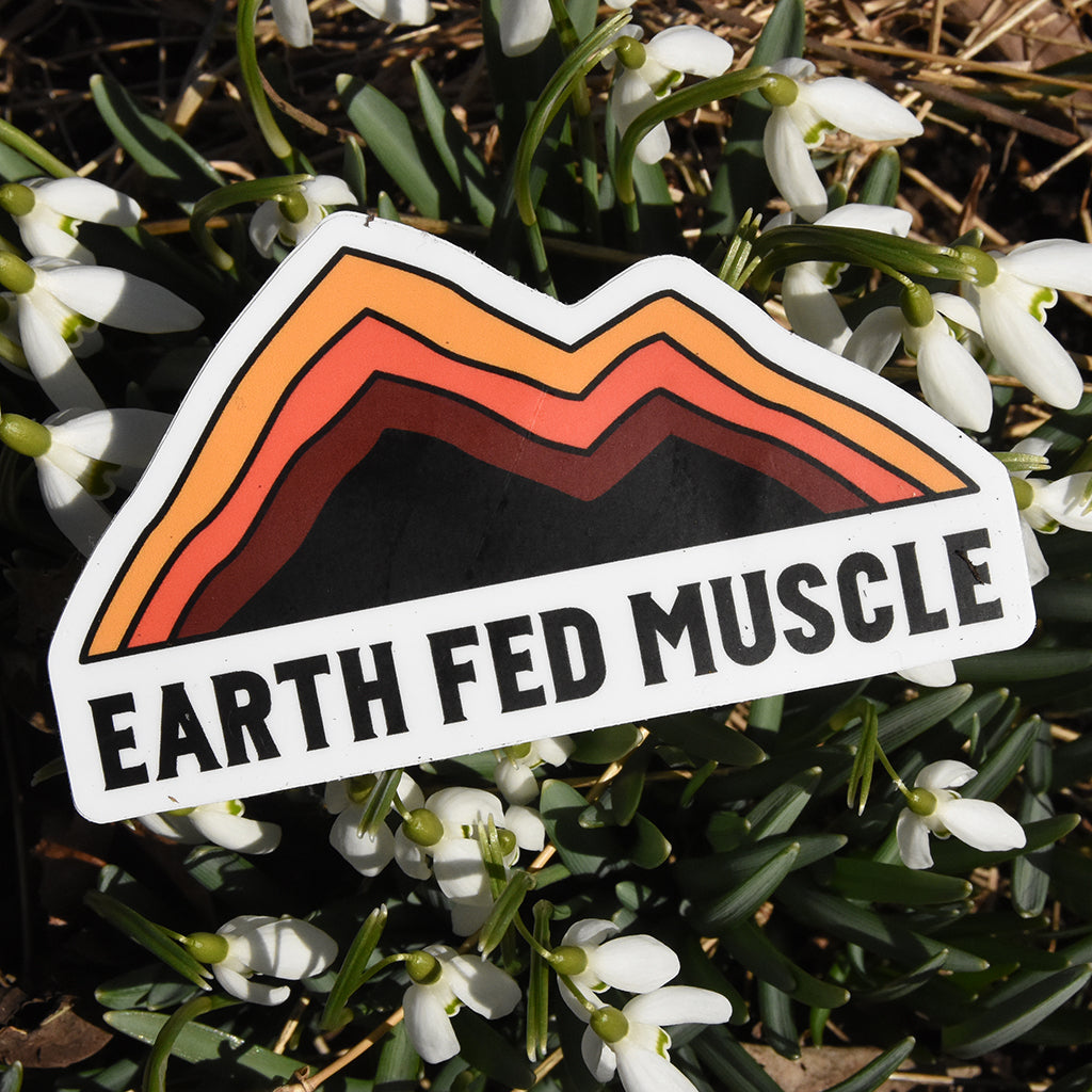 Earth Fed Die Cut Sticker