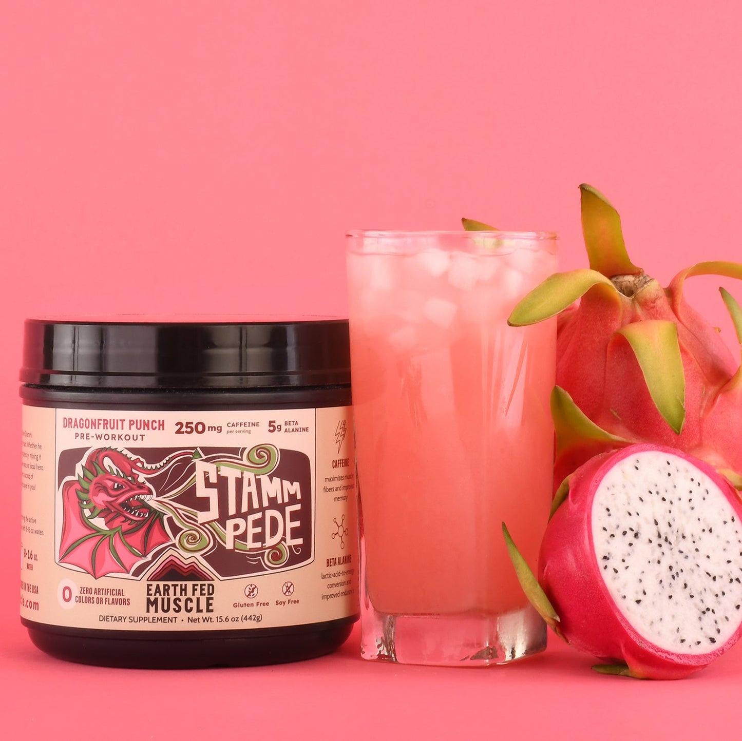 Stammpede DragonFruit Punch Preworkout