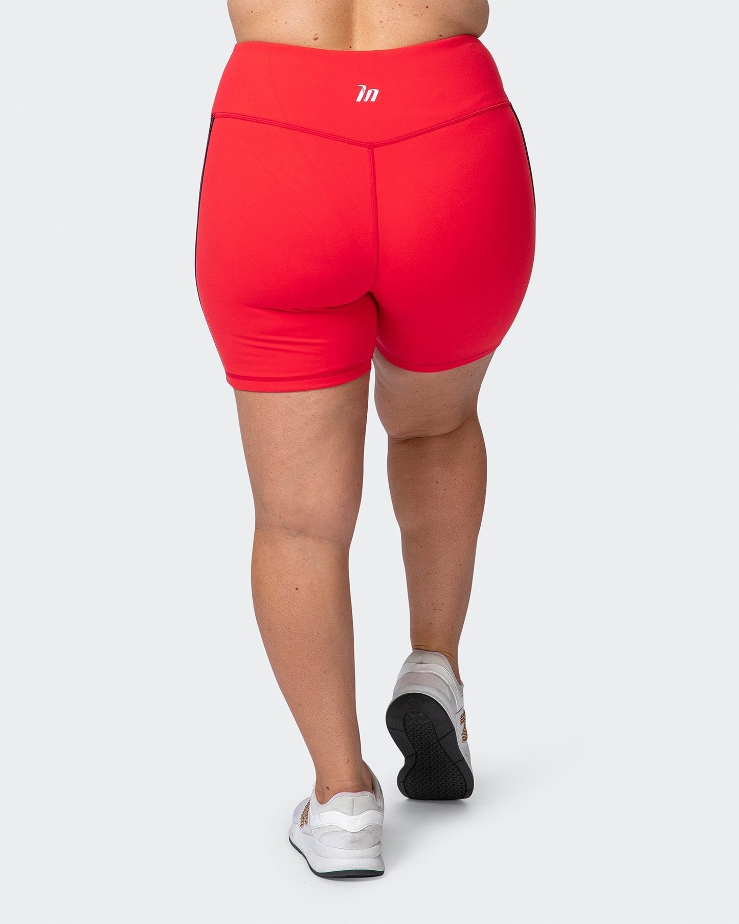 Dynamic Bike Shorts - Hot Red-Shorts-XXS-112106HRED-XXS-MNAPPRL11888-5-Muscle Nation