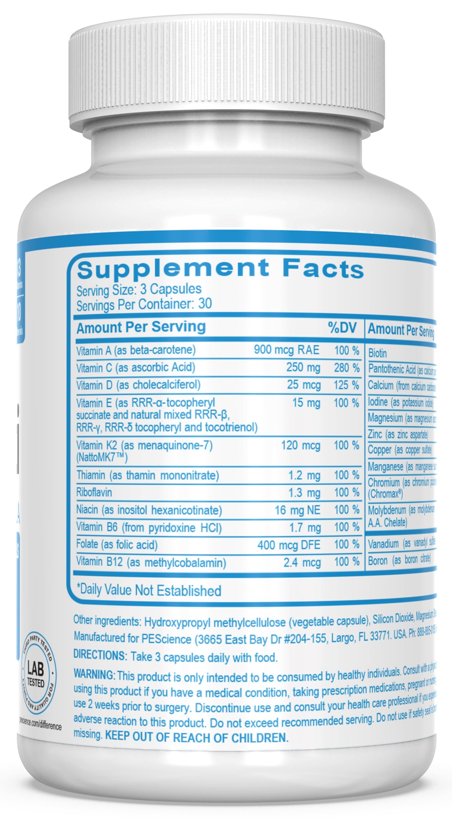 PEScience Essentials Stack 60-Days