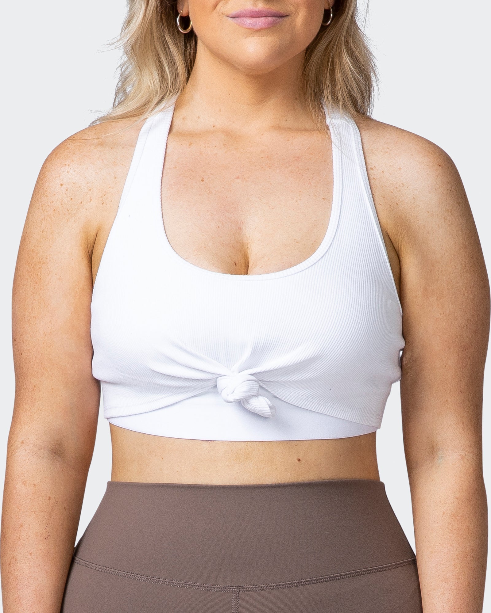 Exceptional Bra - White-Sports Bras-XS-012207WHT-XS-MNAPPRL13135-2-Muscle Nation