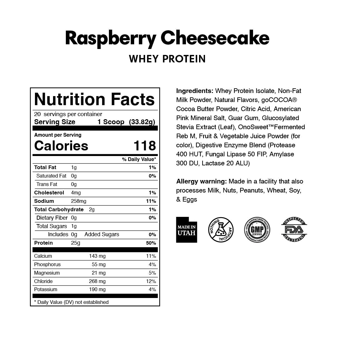 Gourmet Whey Protein Powders - ProDough Protein Bakeshop