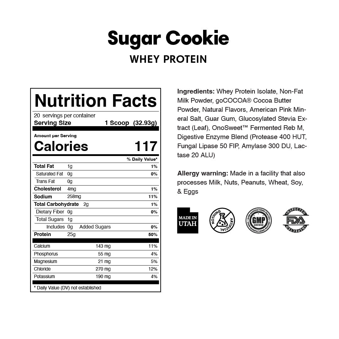 Gourmet Whey Protein Powders - ProDough Protein Bakeshop
